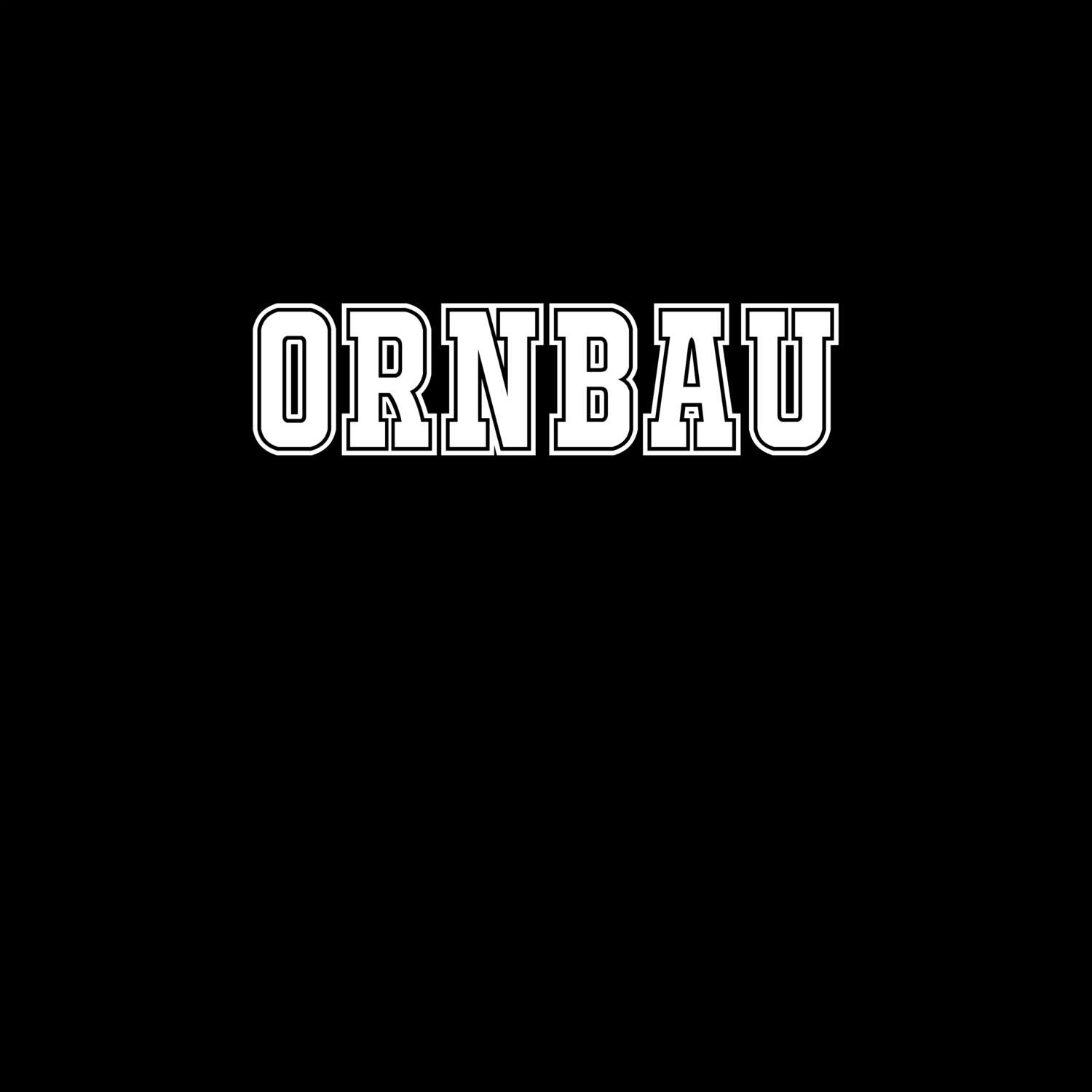 T-Shirt »Classic« für den Ort »Ornbau«