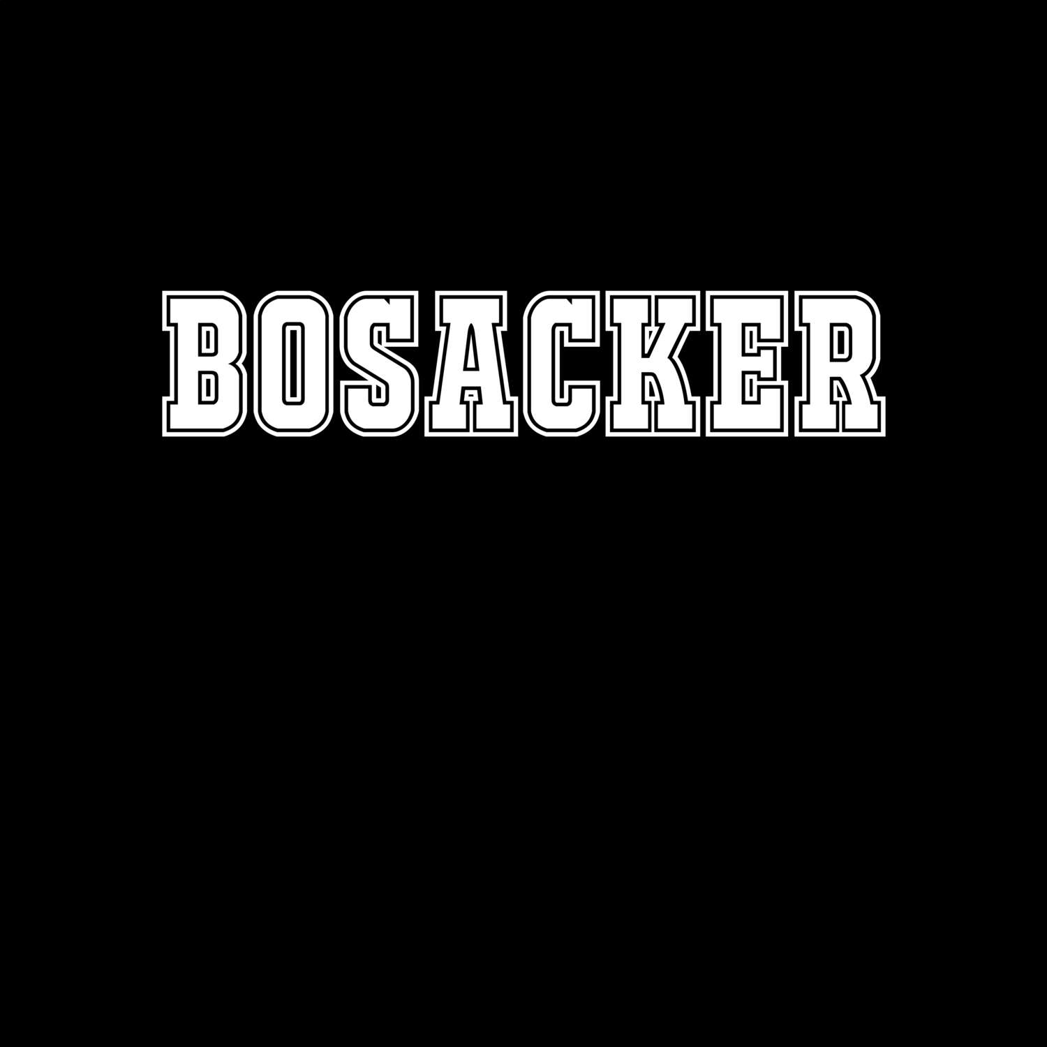 Bosacker T-Shirt »Classic«