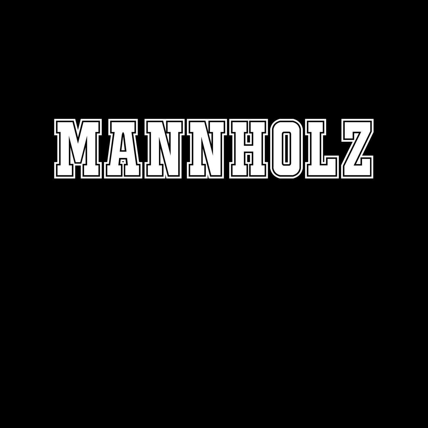 T-Shirt »Classic« für den Ort »Mannholz«