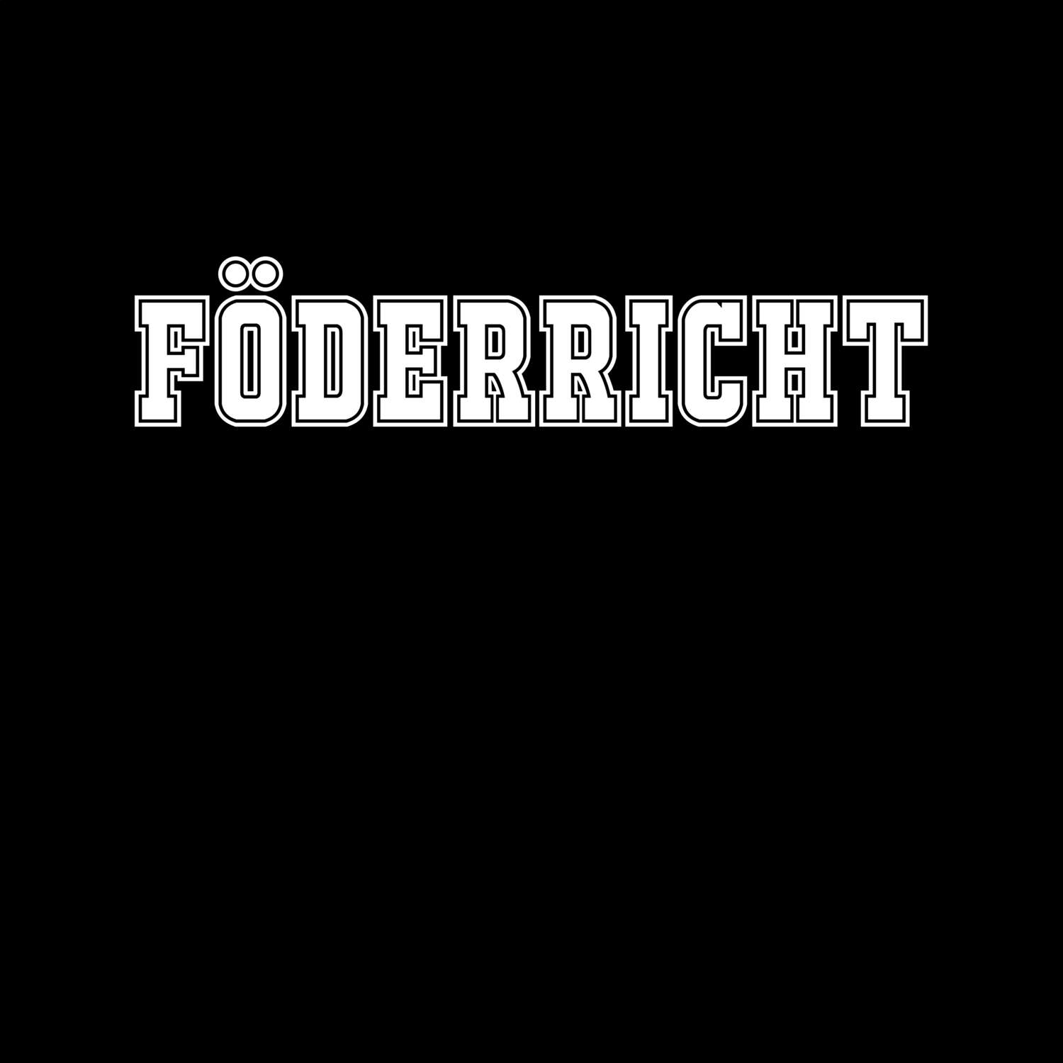 Föderricht T-Shirt »Classic«