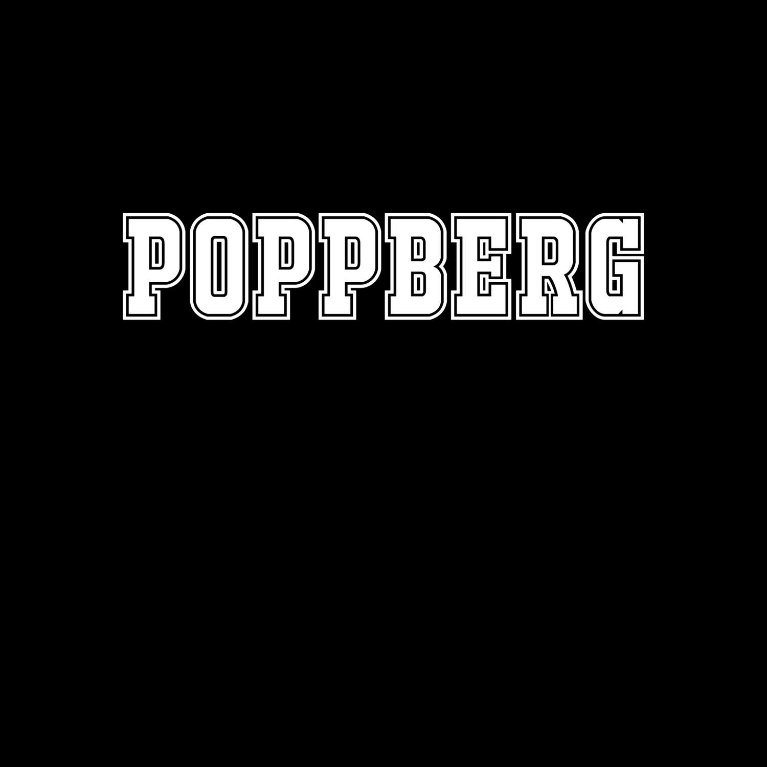 Poppberg T-Shirt »Classic«