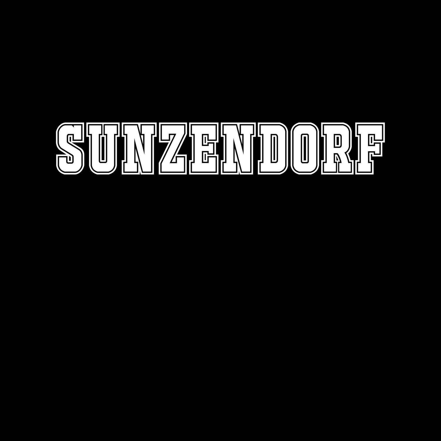 T-Shirt »Classic« für den Ort »Sunzendorf«