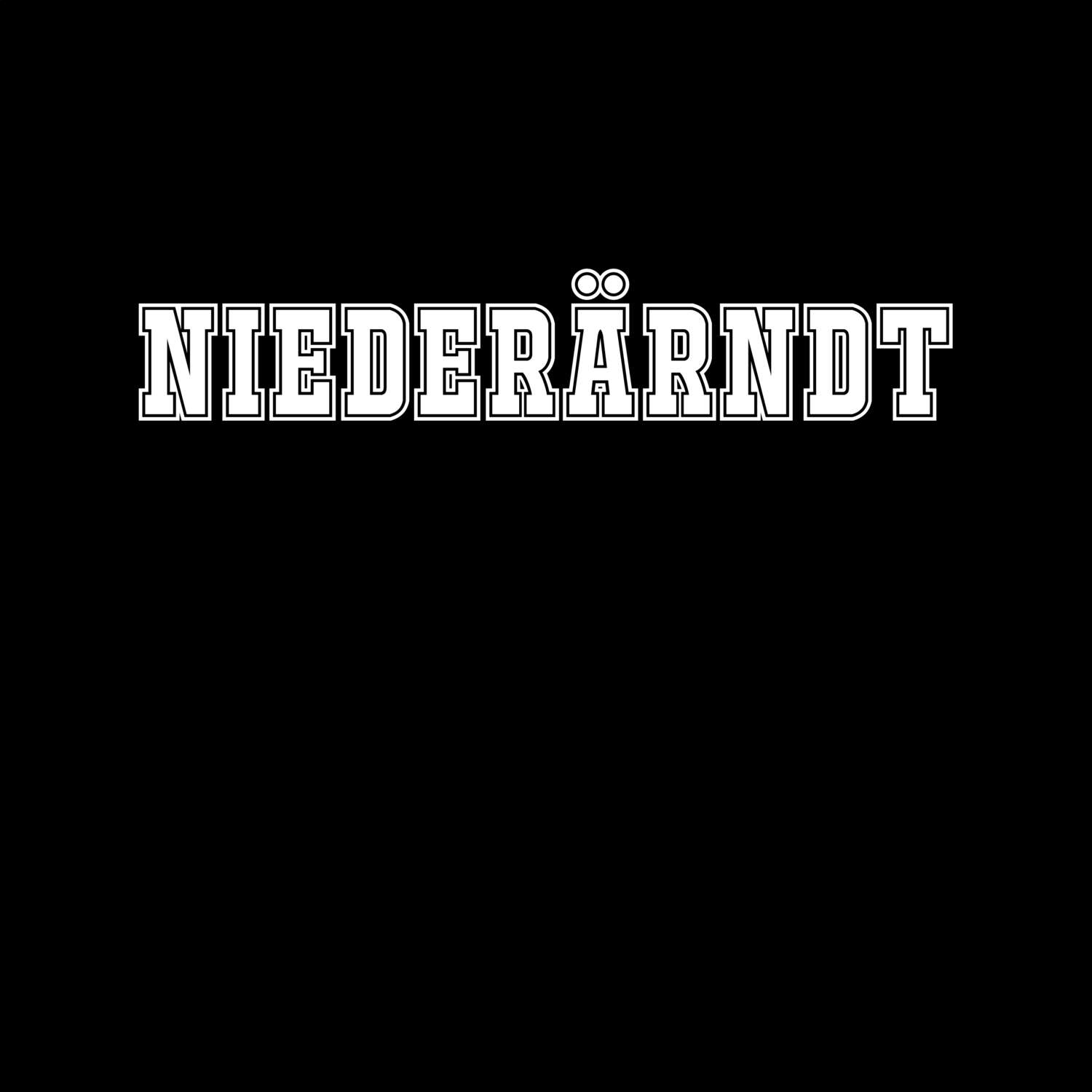 Niederärndt T-Shirt »Classic«