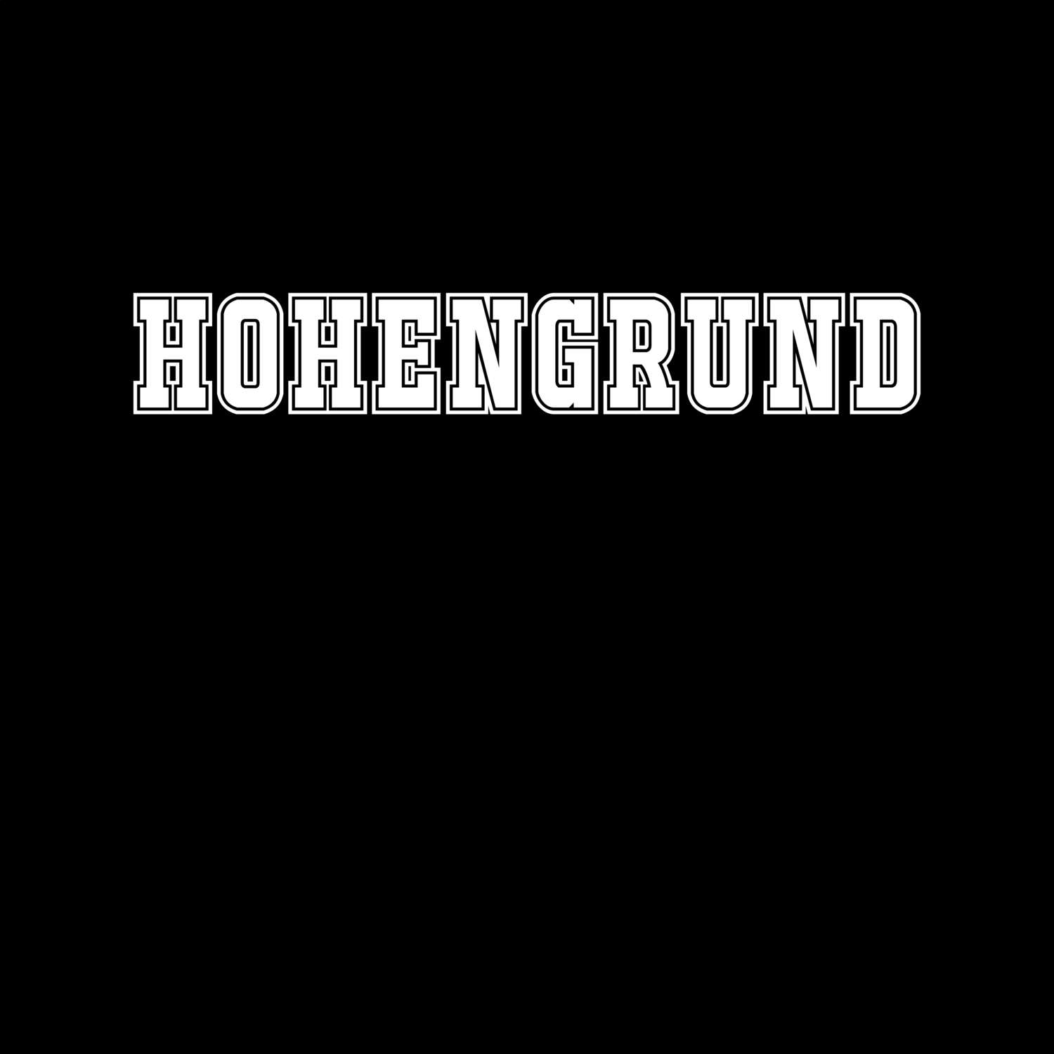 Hohengrund T-Shirt »Classic«
