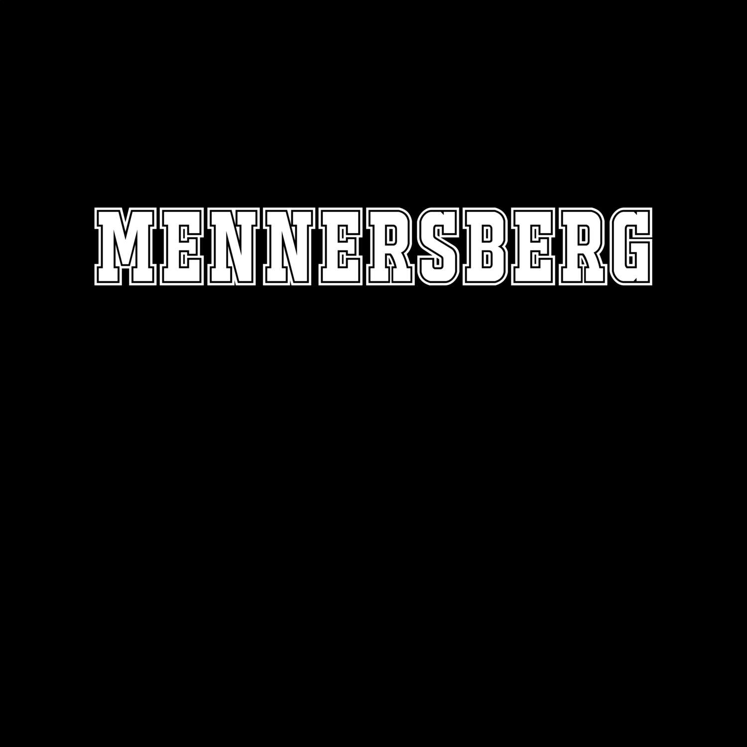 Mennersberg T-Shirt »Classic«