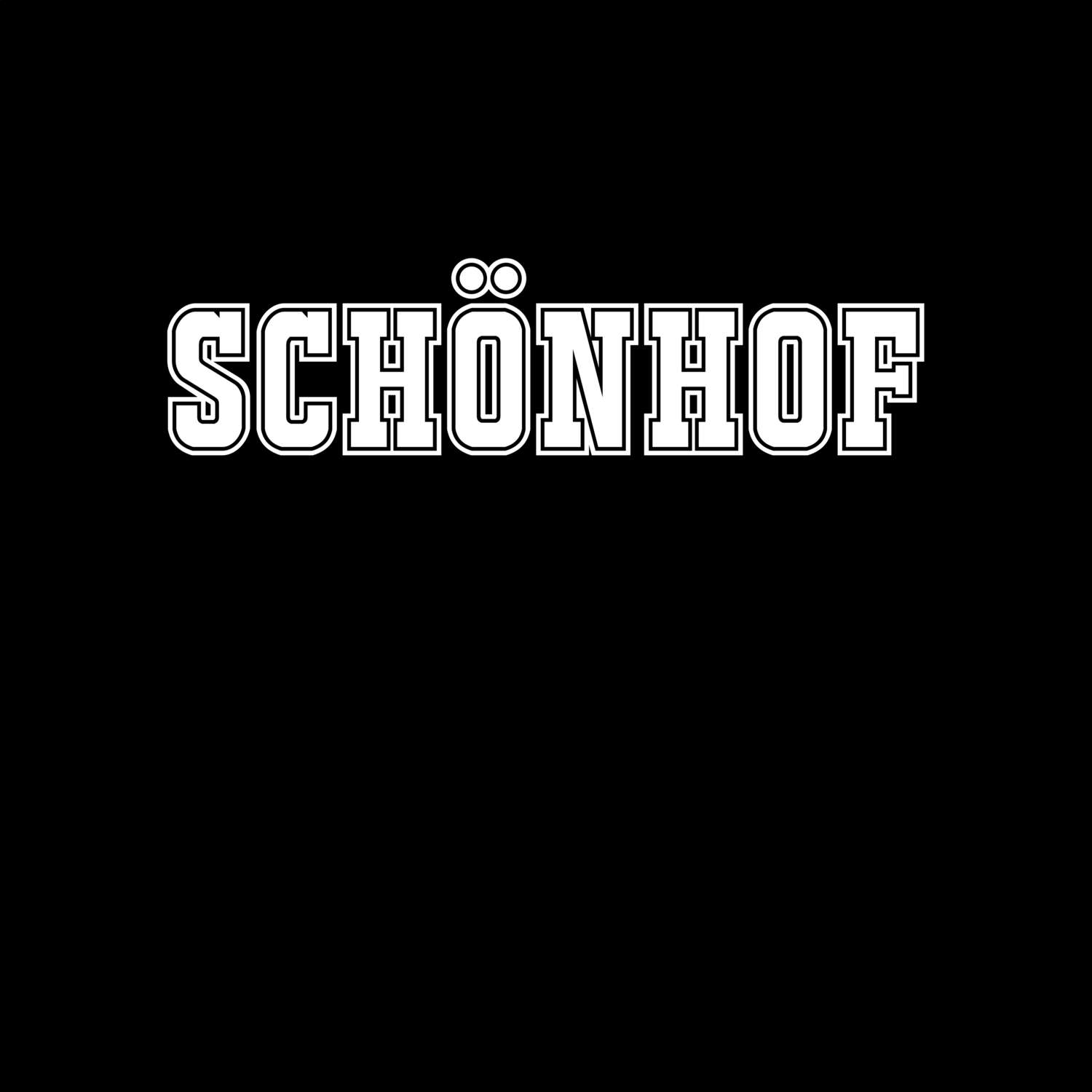 Schönhof T-Shirt »Classic«