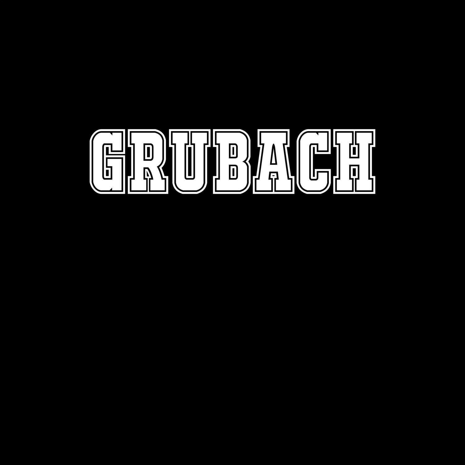 T-Shirt »Classic« für den Ort »Grubach«