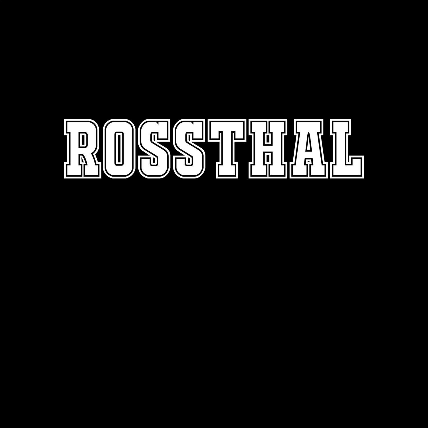 Roßthal T-Shirt »Classic«