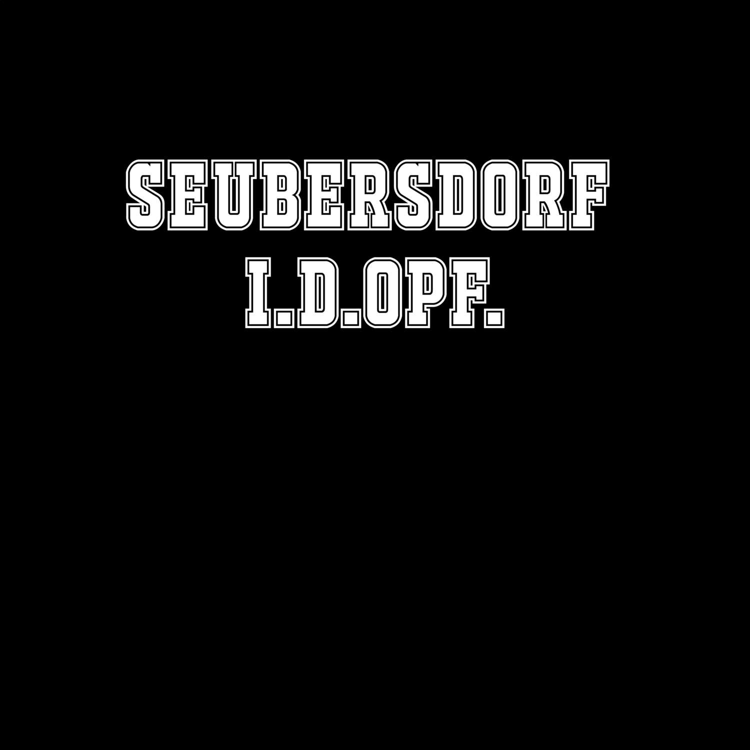 Seubersdorf i.d.OPf. T-Shirt »Classic«