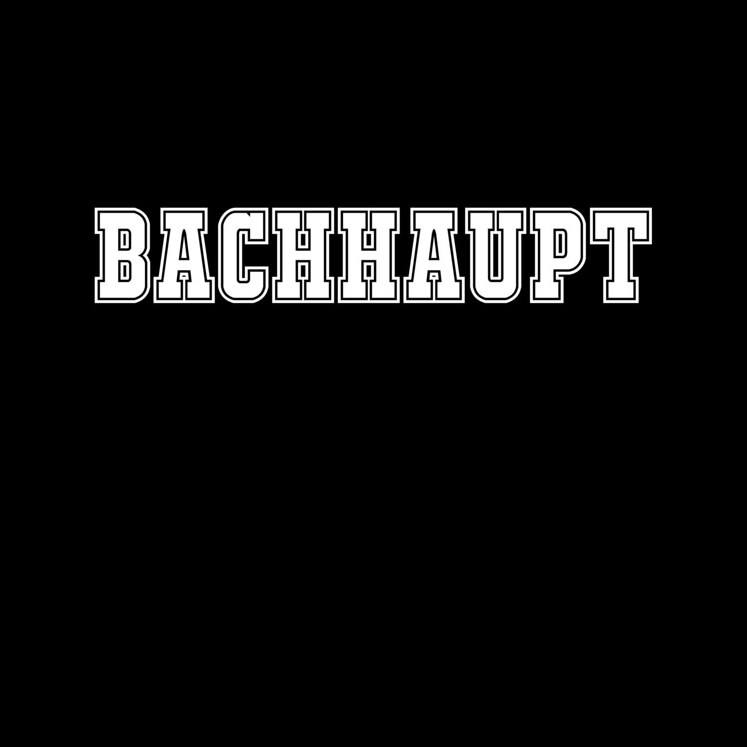 Bachhaupt T-Shirt »Classic«