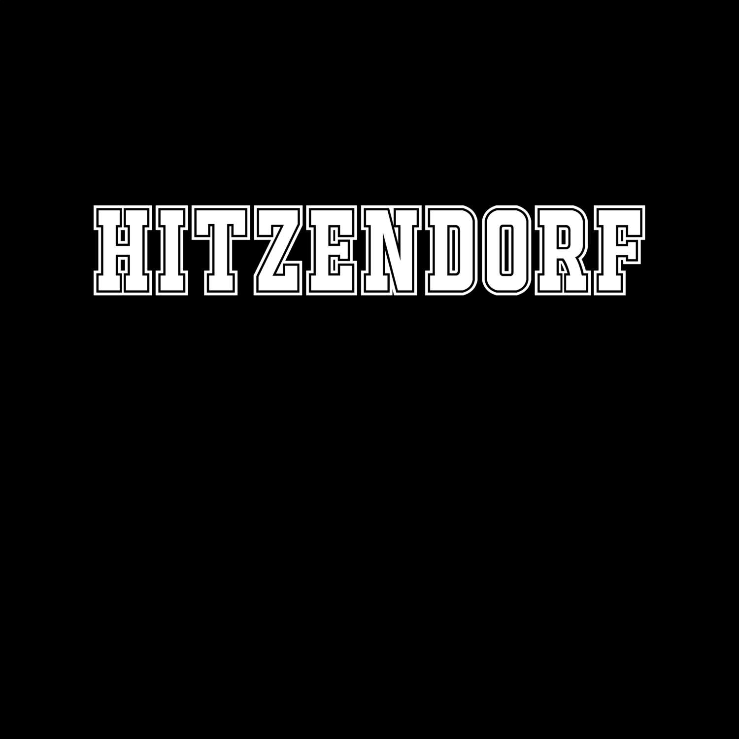 T-Shirt »Classic« für den Ort »Hitzendorf«