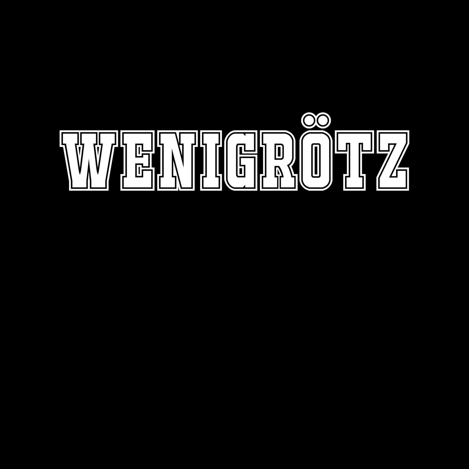 Wenigrötz T-Shirt »Classic«