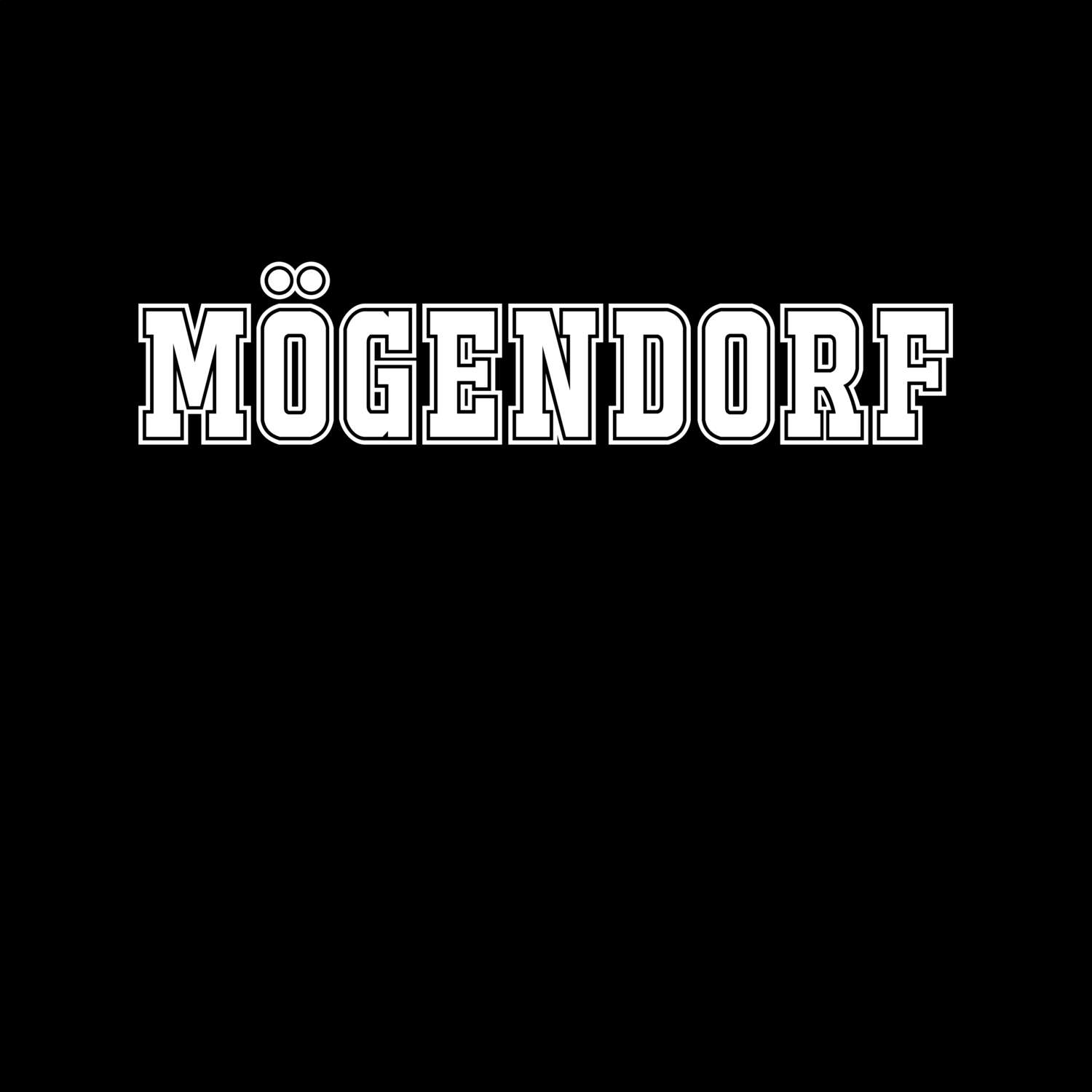 T-Shirt »Classic« für den Ort »Mögendorf«