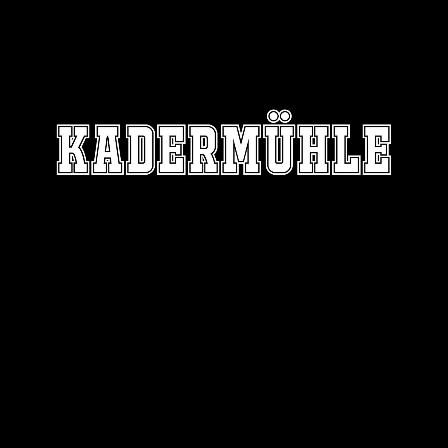 Kadermühle T-Shirt »Classic«