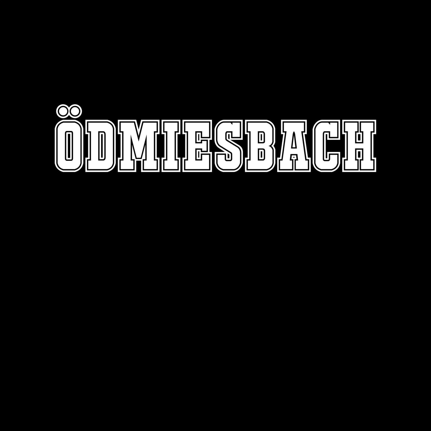 T-Shirt »Classic« für den Ort »Ödmiesbach«