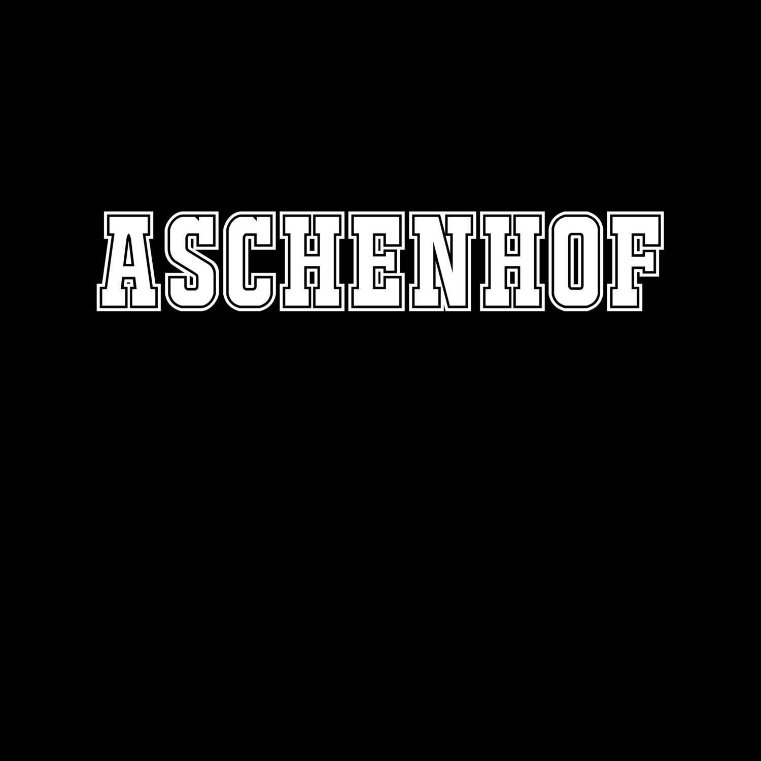 Aschenhof T-Shirt »Classic«