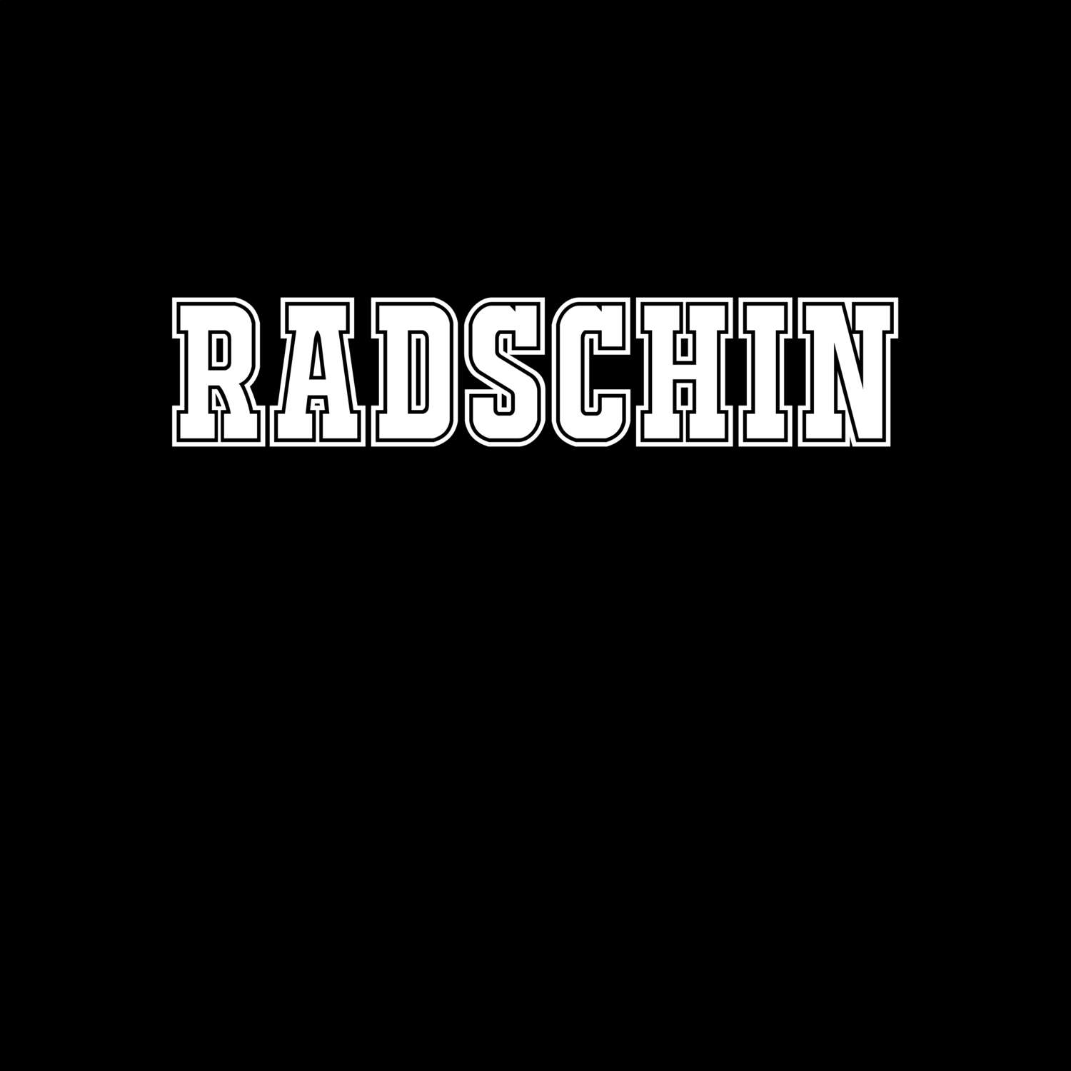 Radschin T-Shirt »Classic«