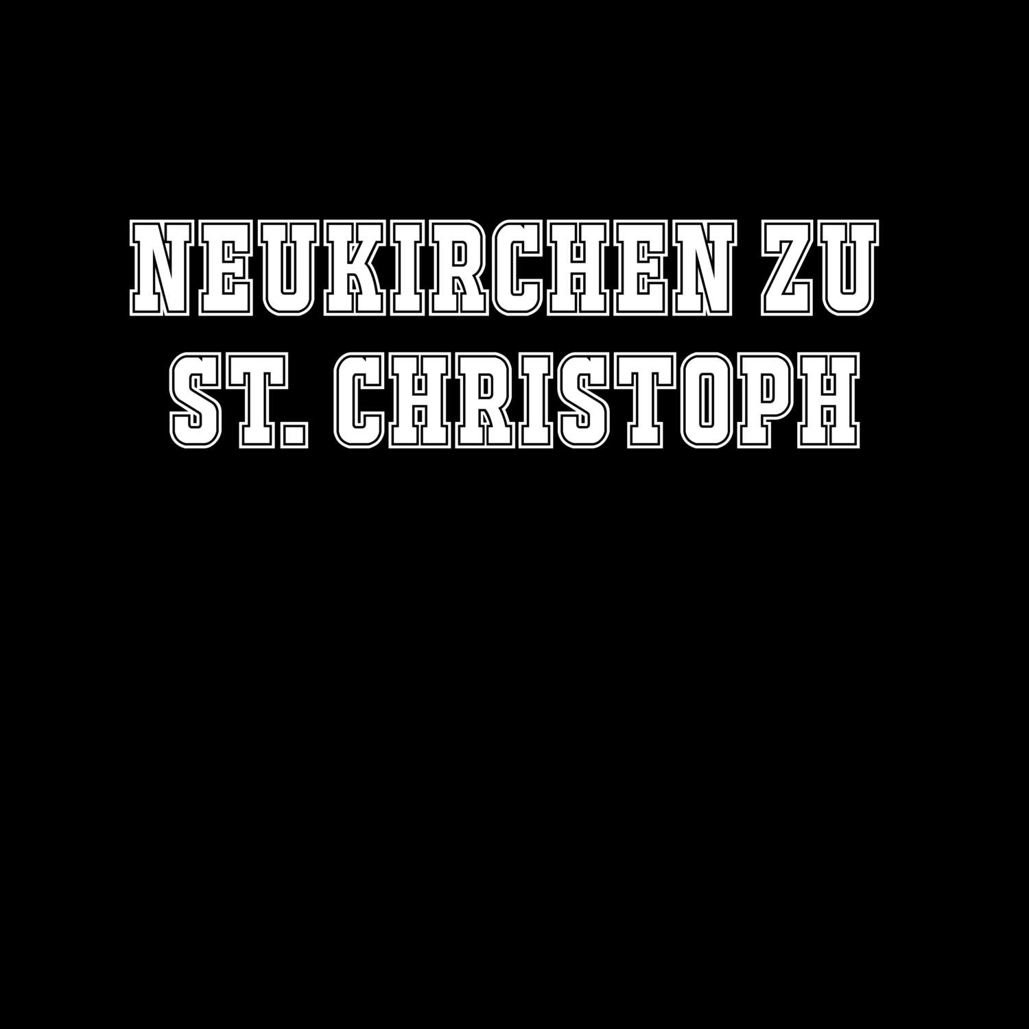 Neukirchen zu St. Christoph T-Shirt »Classic«