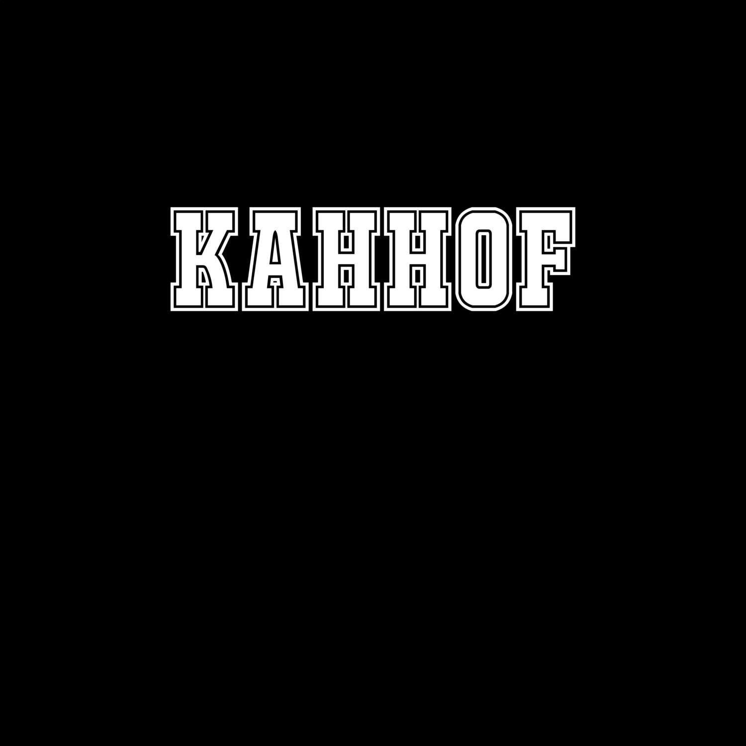 Kahhof T-Shirt »Classic«