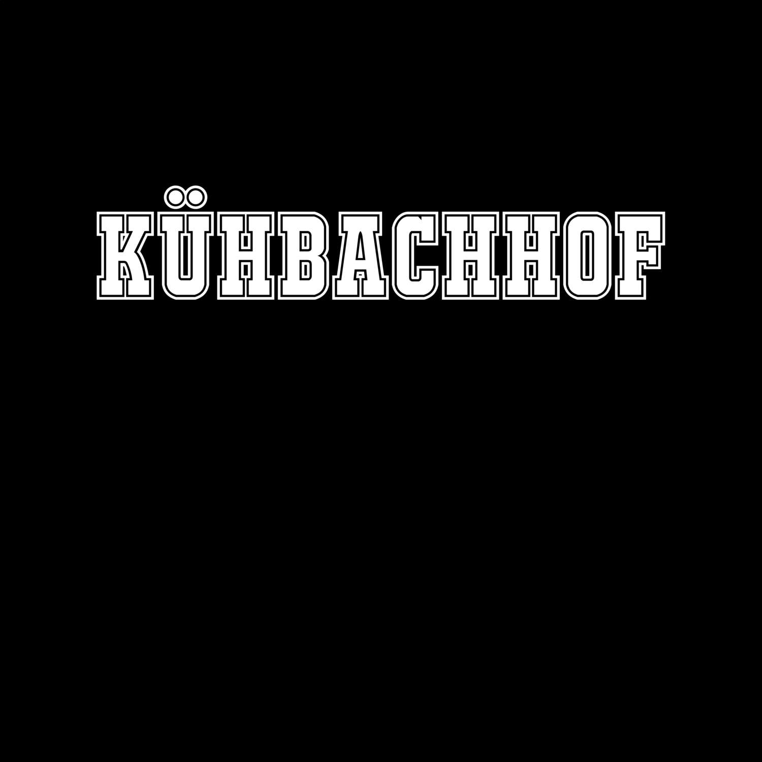 Kühbachhof T-Shirt »Classic«