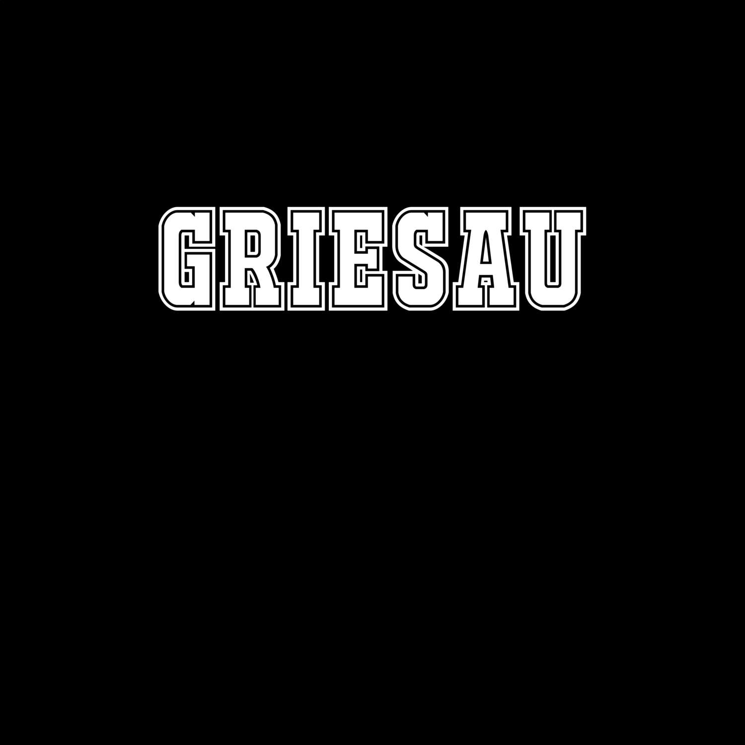 T-Shirt »Classic« für den Ort »Griesau«