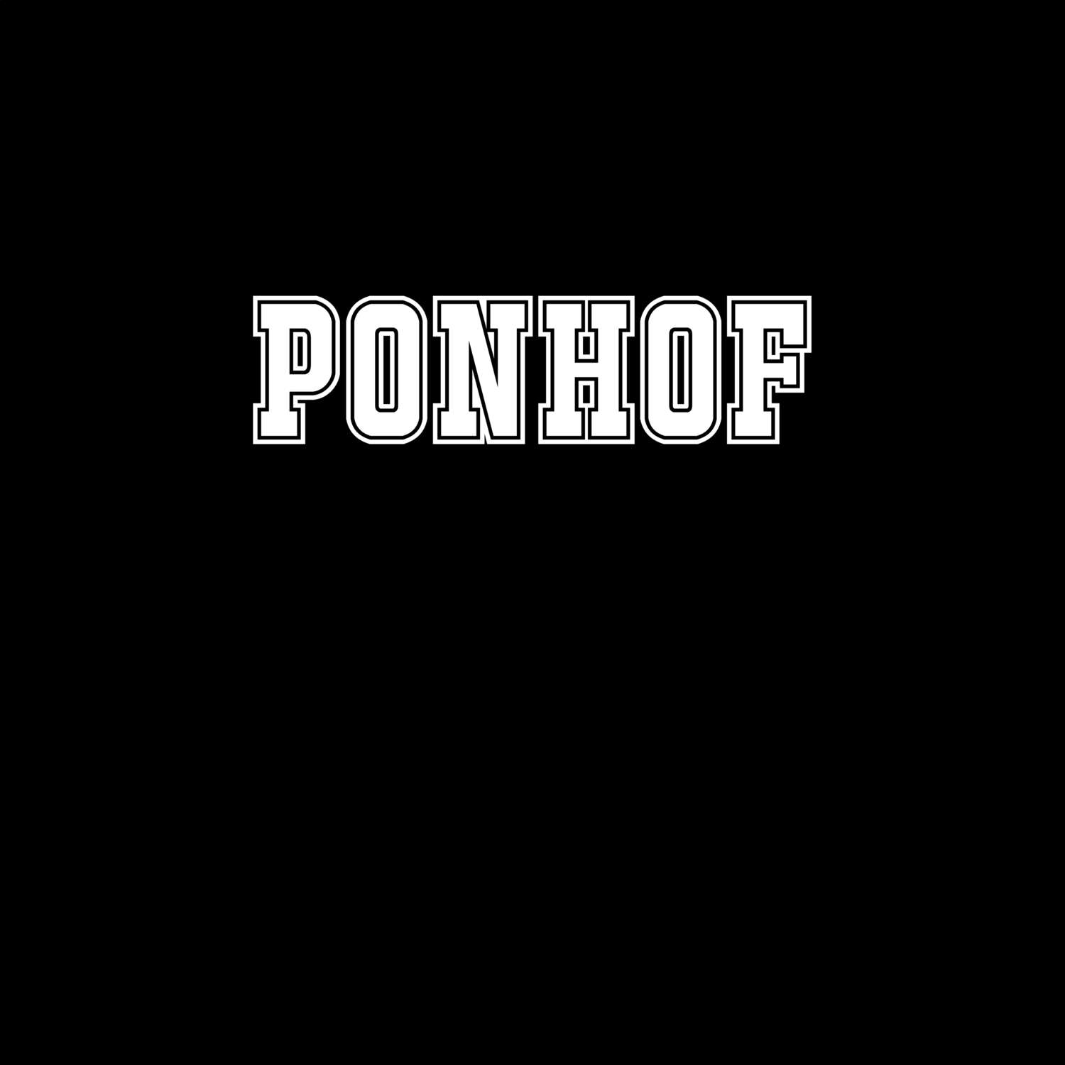 Ponhof T-Shirt »Classic«