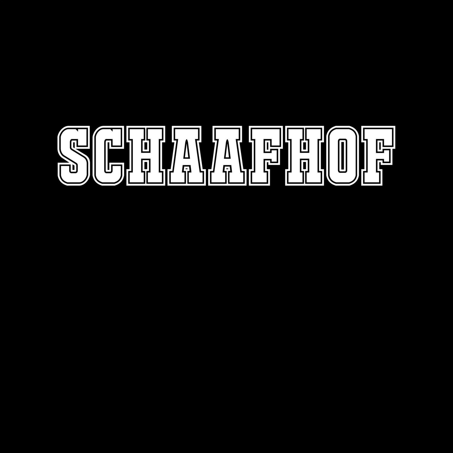 Schaafhof T-Shirt »Classic«