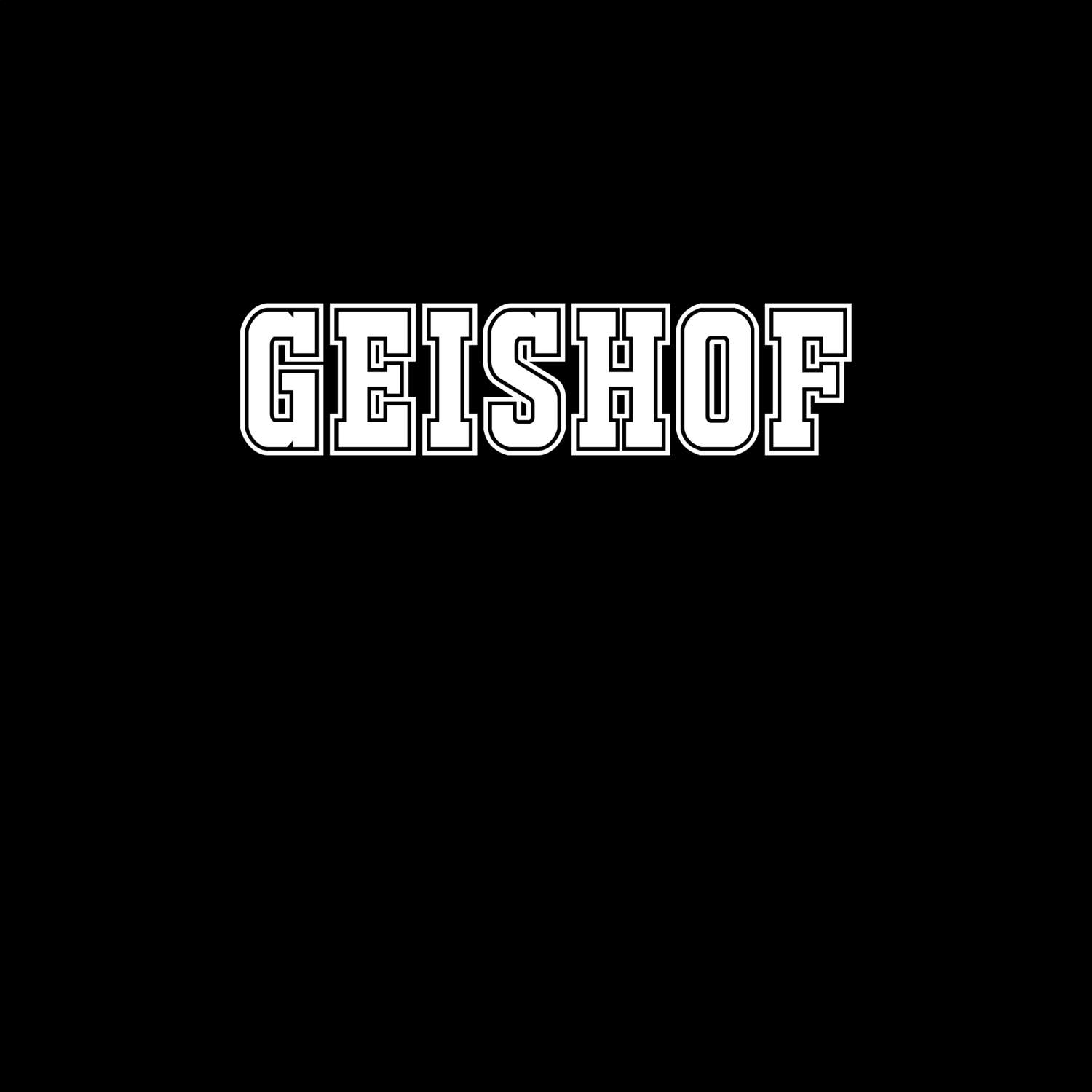 Geishof T-Shirt »Classic«