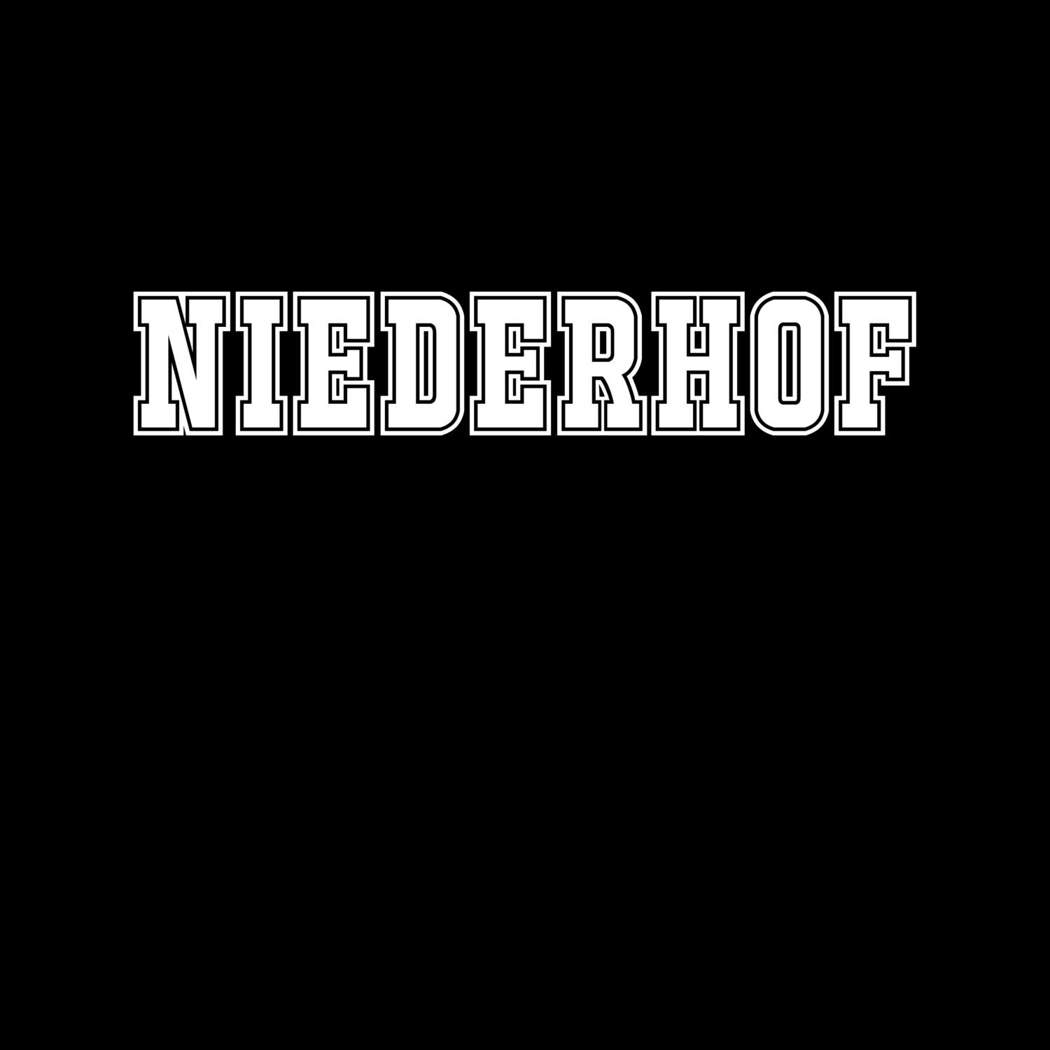 Niederhof T-Shirt »Classic«