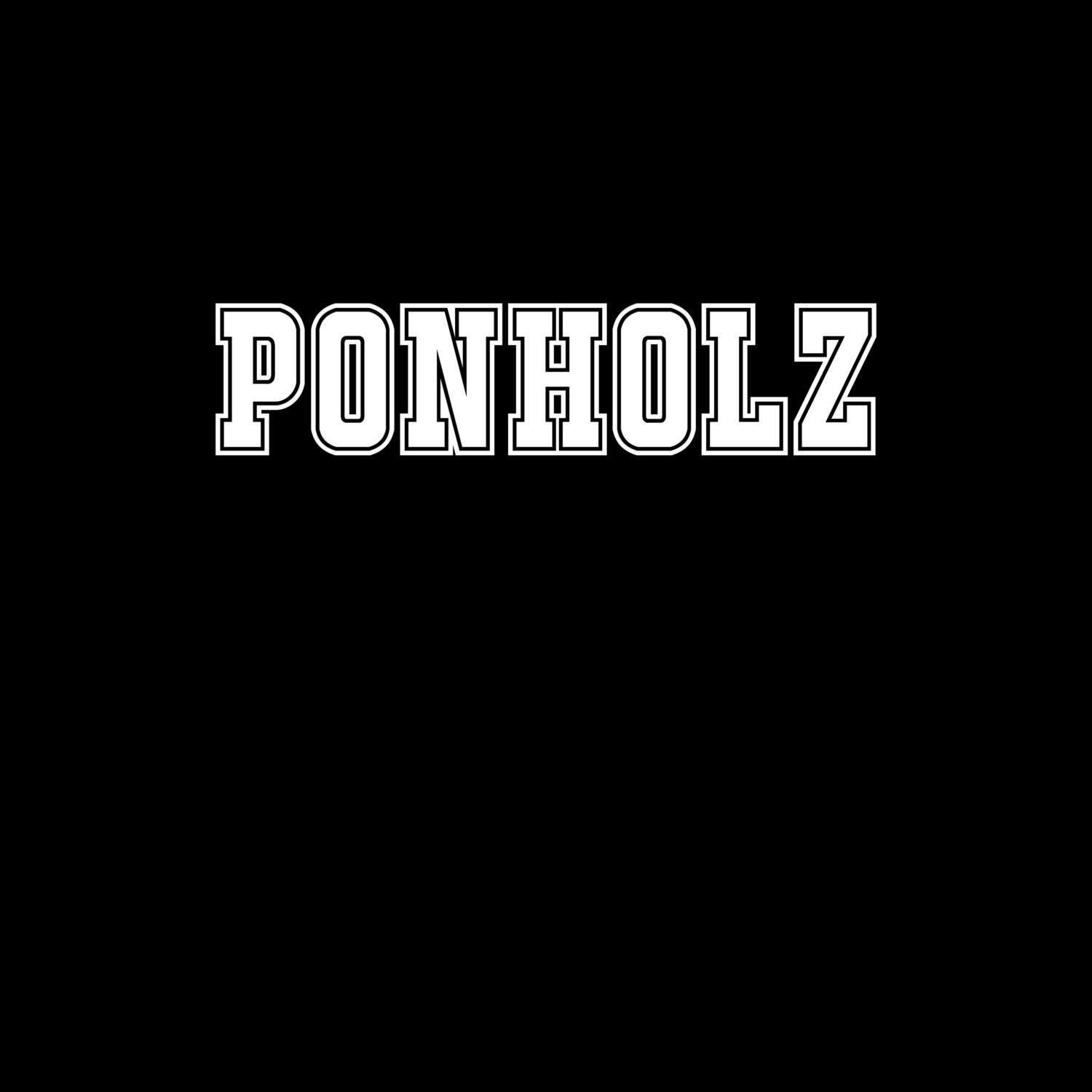 Ponholz T-Shirt »Classic«