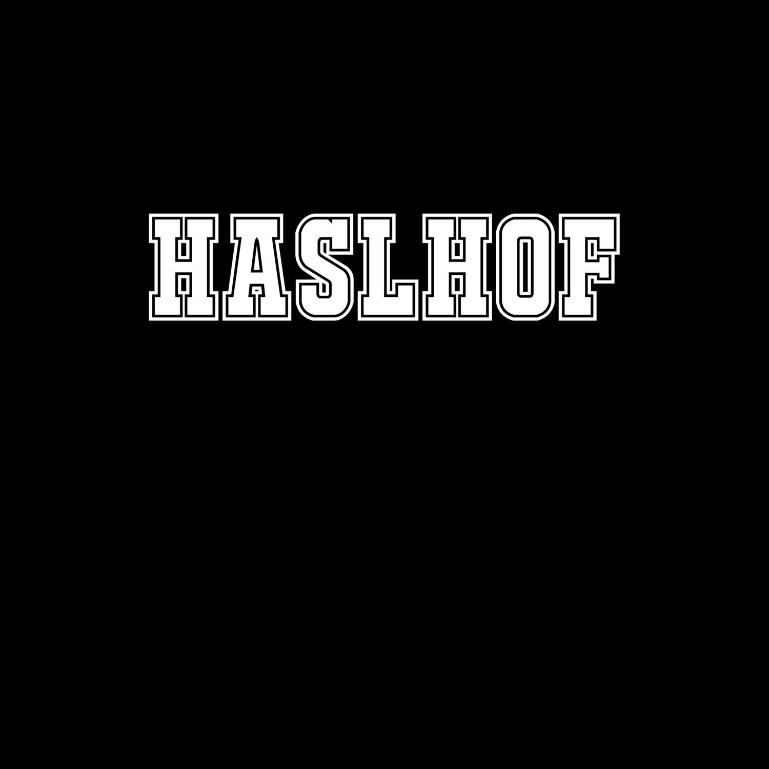 Haslhof T-Shirt »Classic«