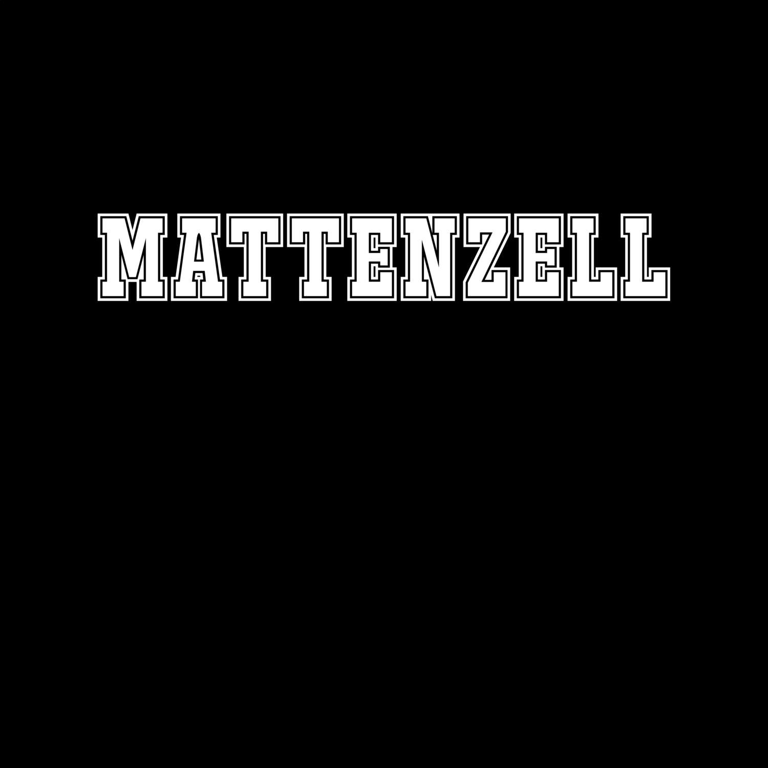 Mattenzell T-Shirt »Classic«