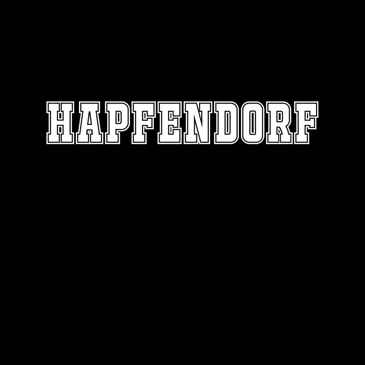 Hapfendorf T-Shirt »Classic«