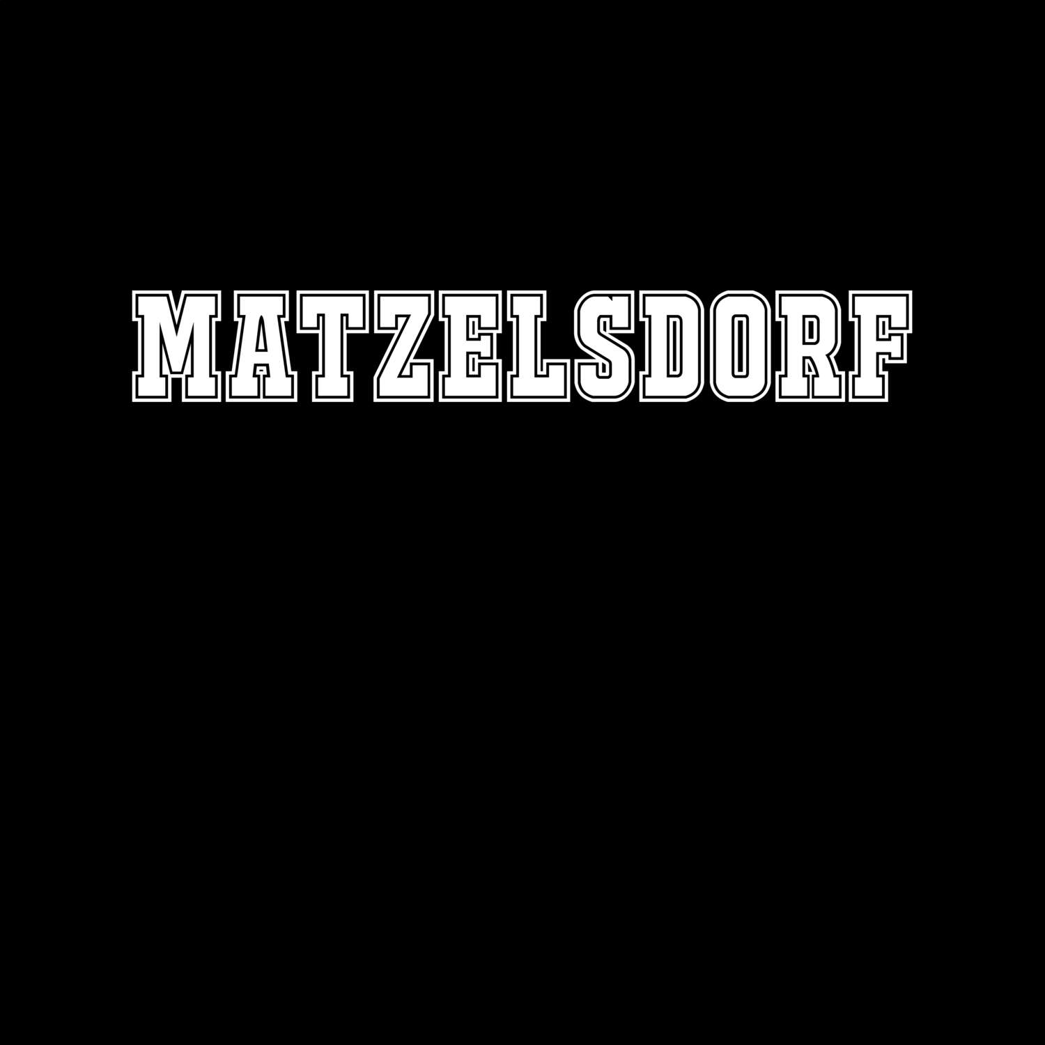 Matzelsdorf T-Shirt »Classic«