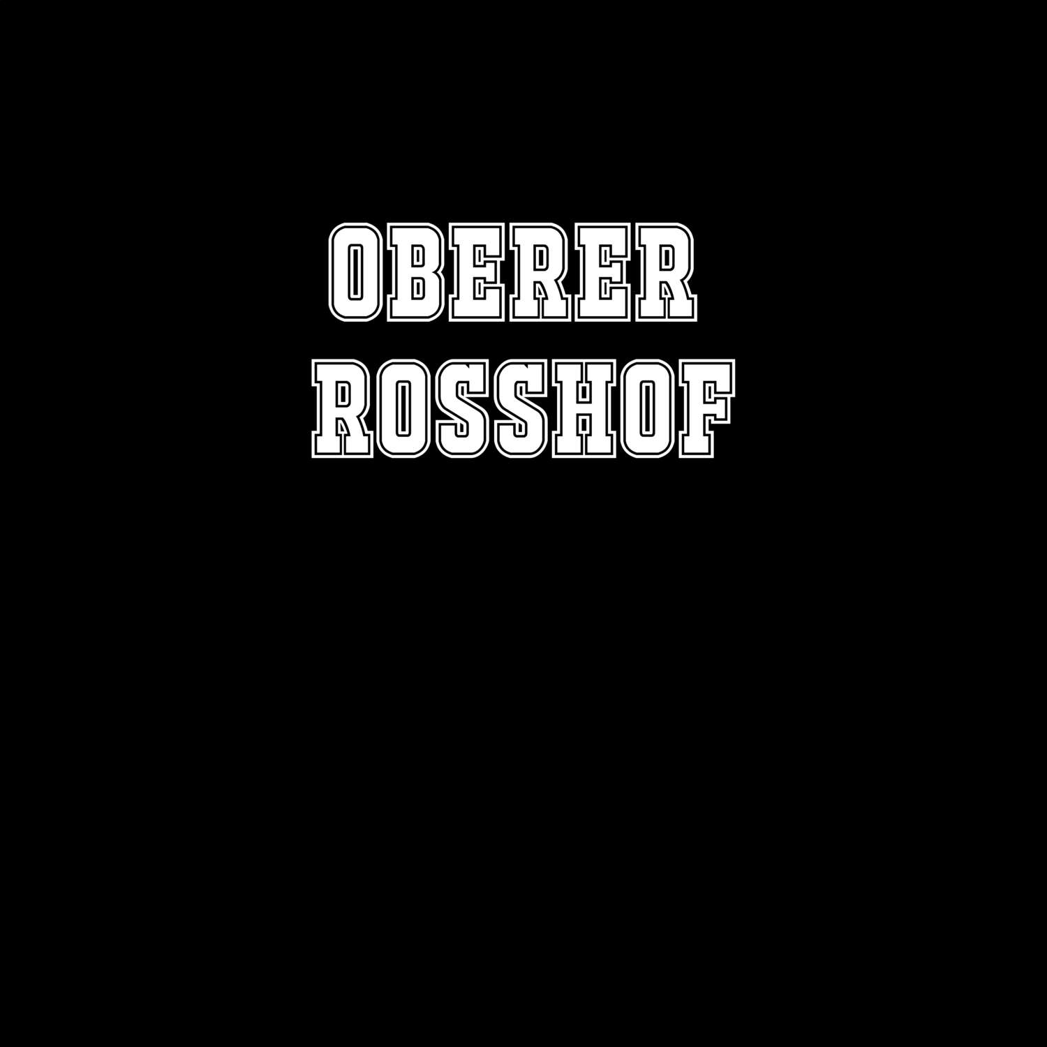 Oberer Roßhof T-Shirt »Classic«