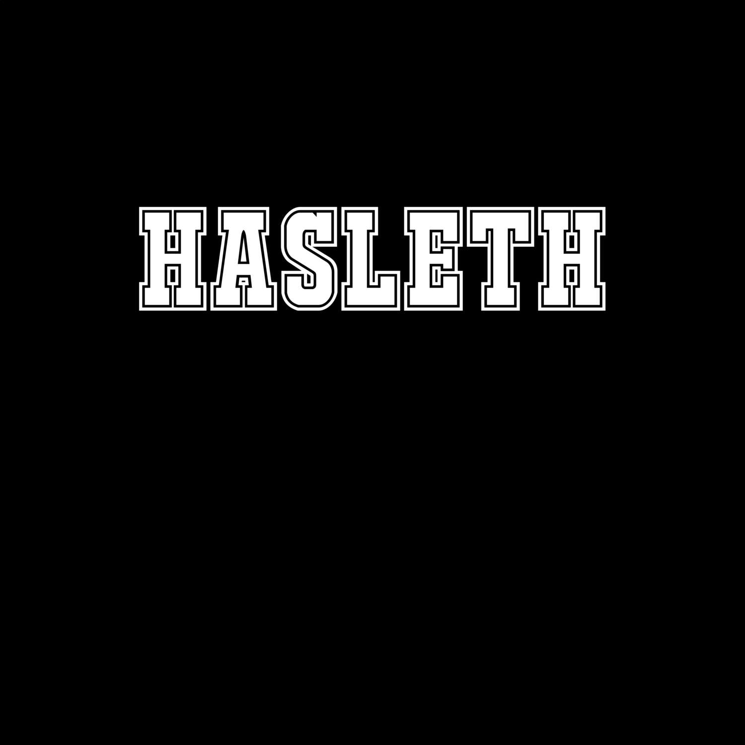 Hasleth T-Shirt »Classic«