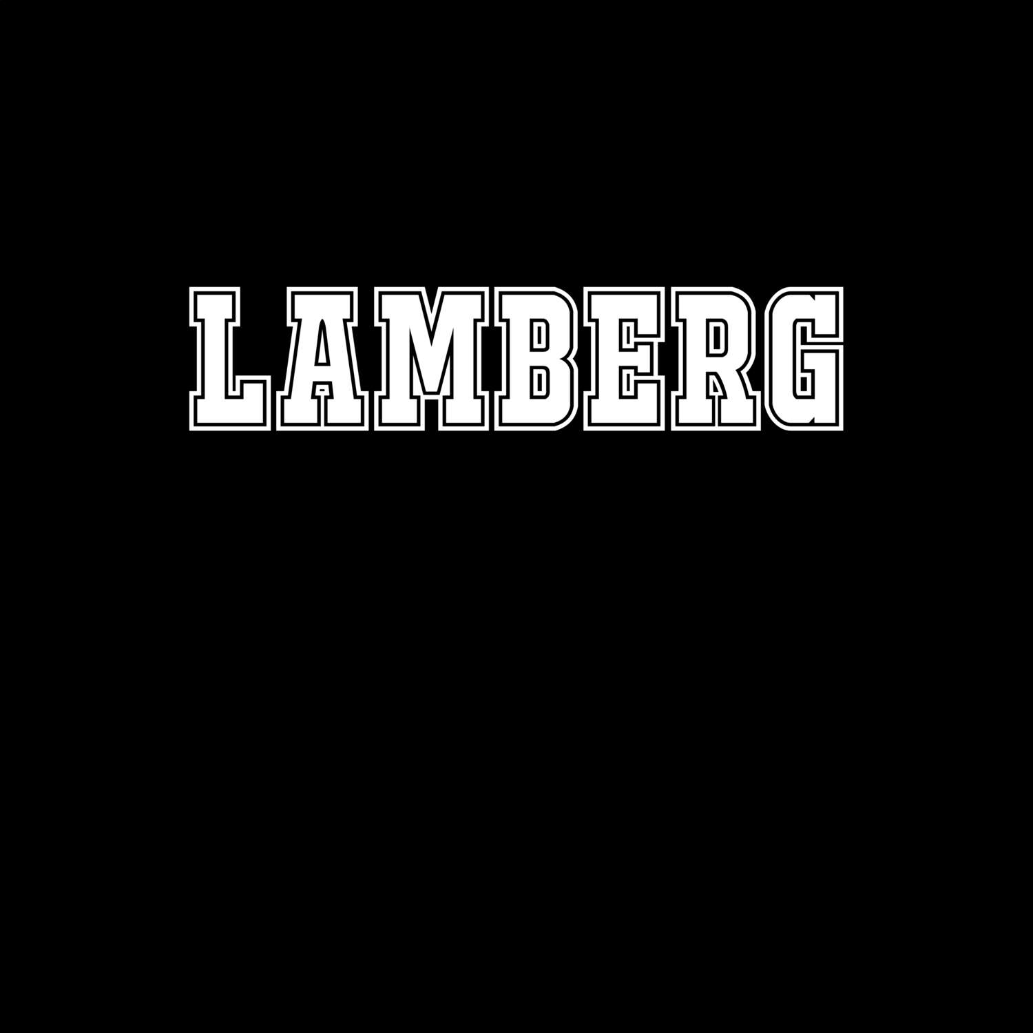 Lamberg T-Shirt »Classic«