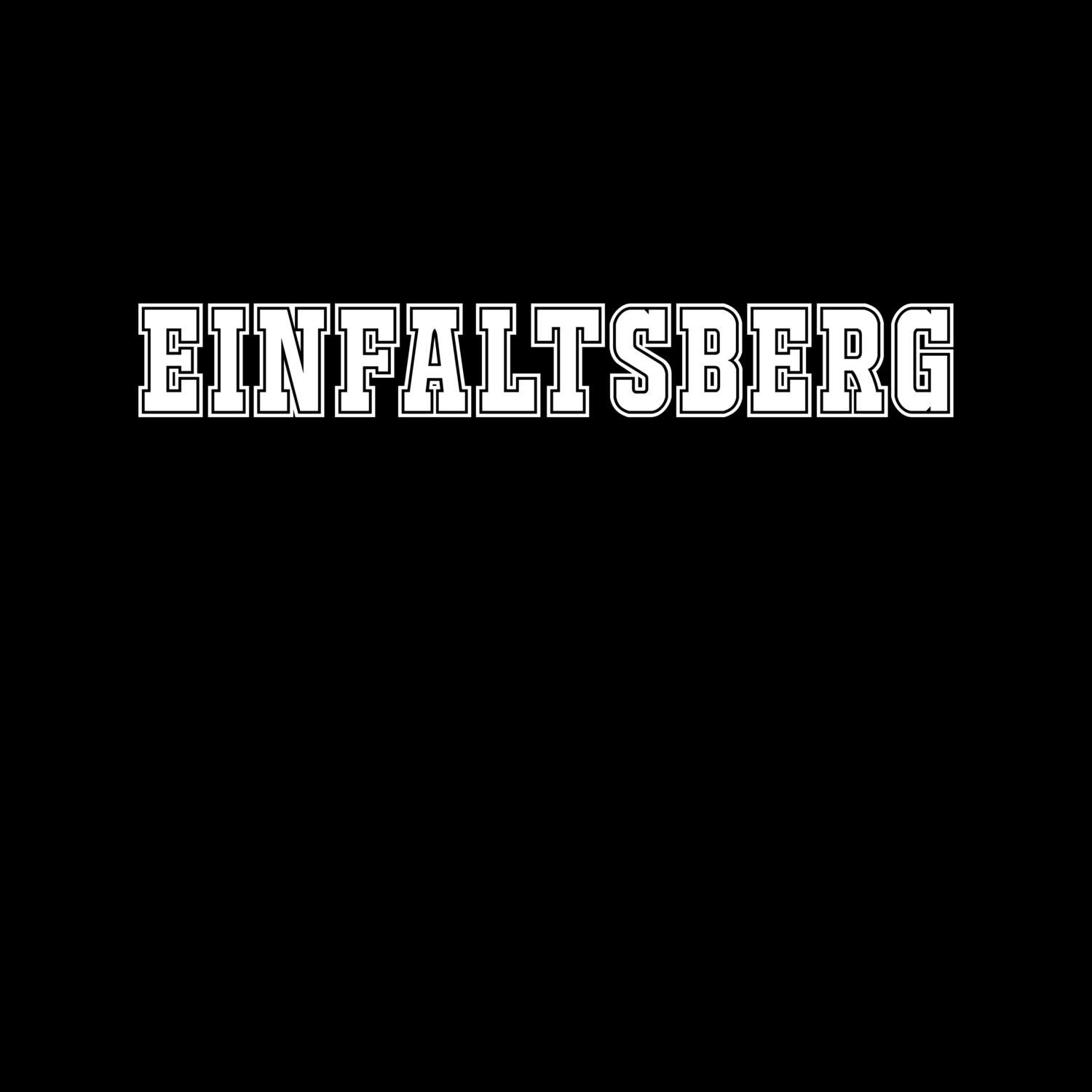 Einfaltsberg T-Shirt »Classic«