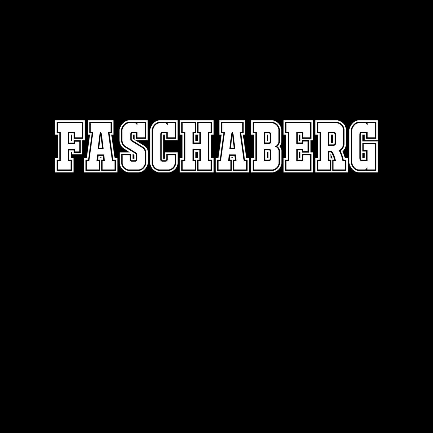 Faschaberg T-Shirt »Classic«