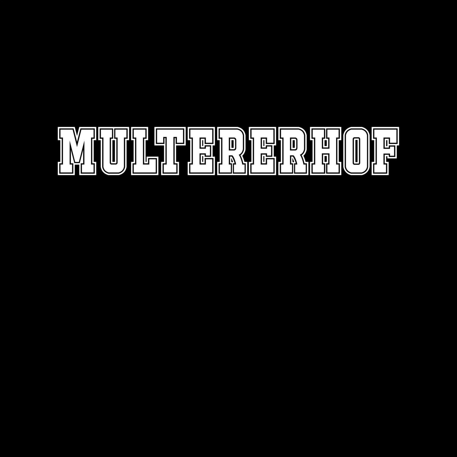 Multererhof T-Shirt »Classic«