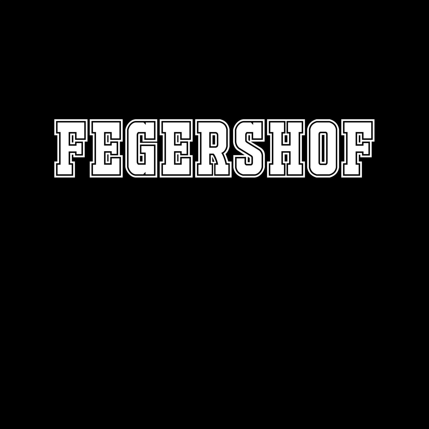Fegershof T-Shirt »Classic«
