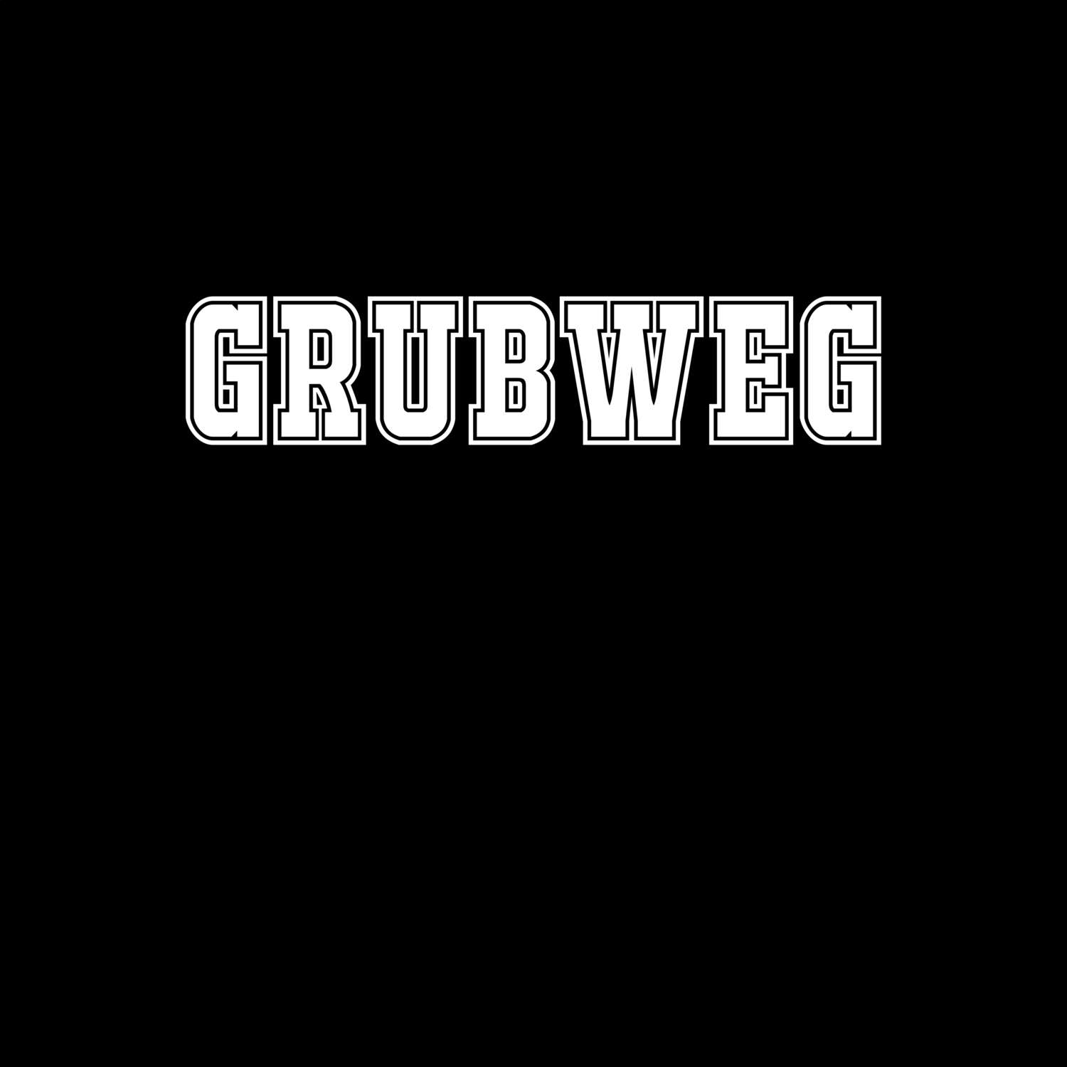 T-Shirt »Classic« für den Ort »Grubweg«