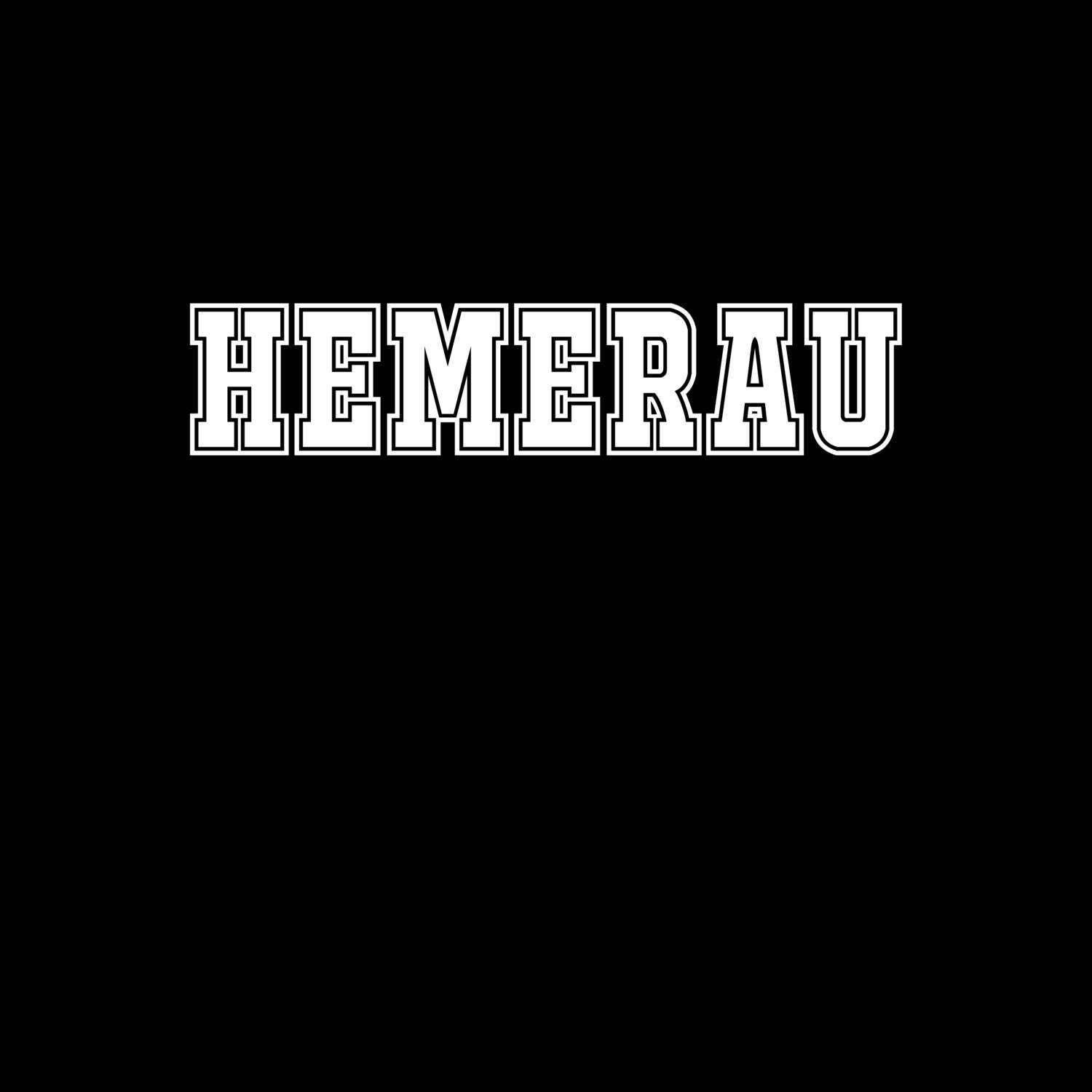 T-Shirt »Classic« für den Ort »Hemerau«