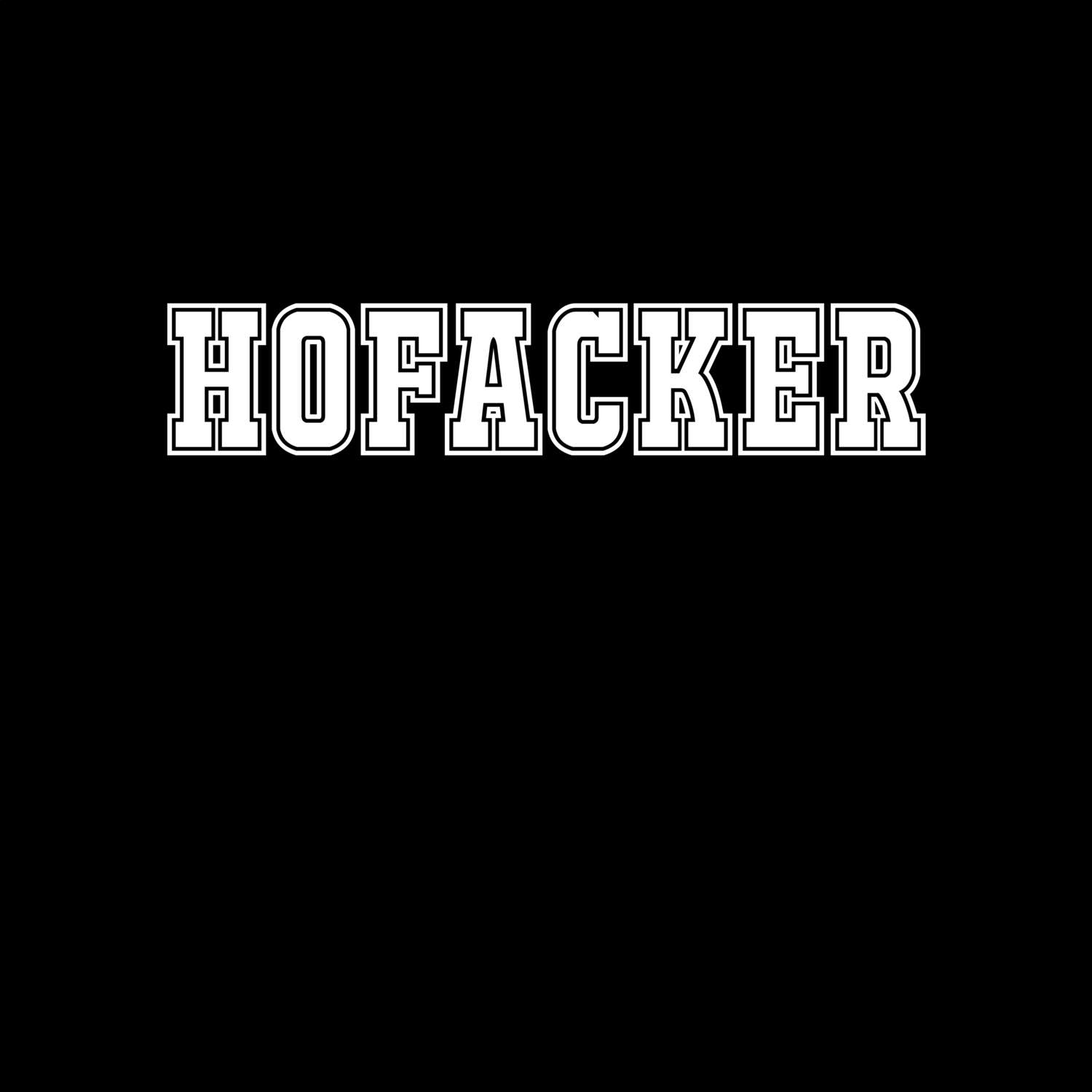 Hofacker T-Shirt »Classic«