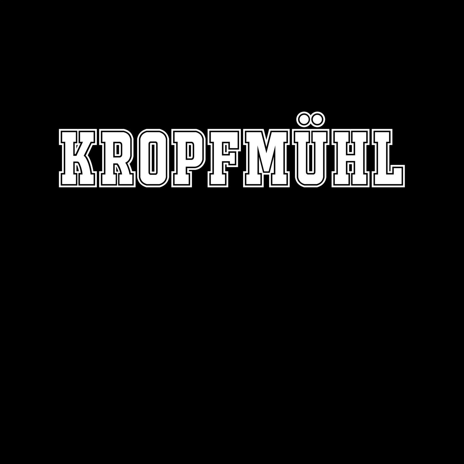 Kropfmühl T-Shirt »Classic«