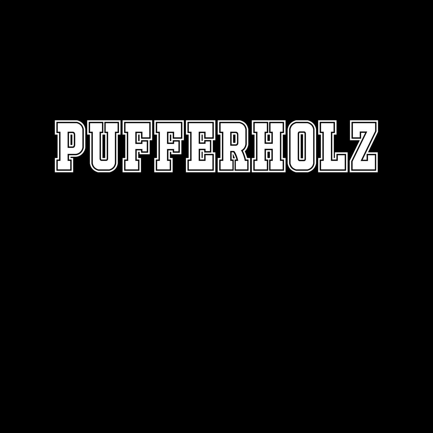 Pufferholz T-Shirt »Classic«