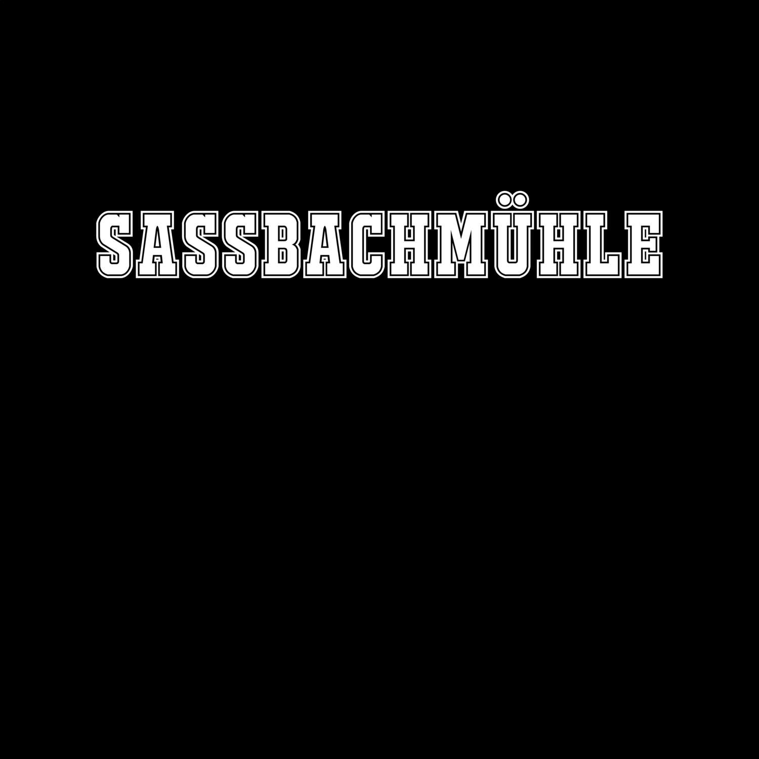 Saßbachmühle T-Shirt »Classic«