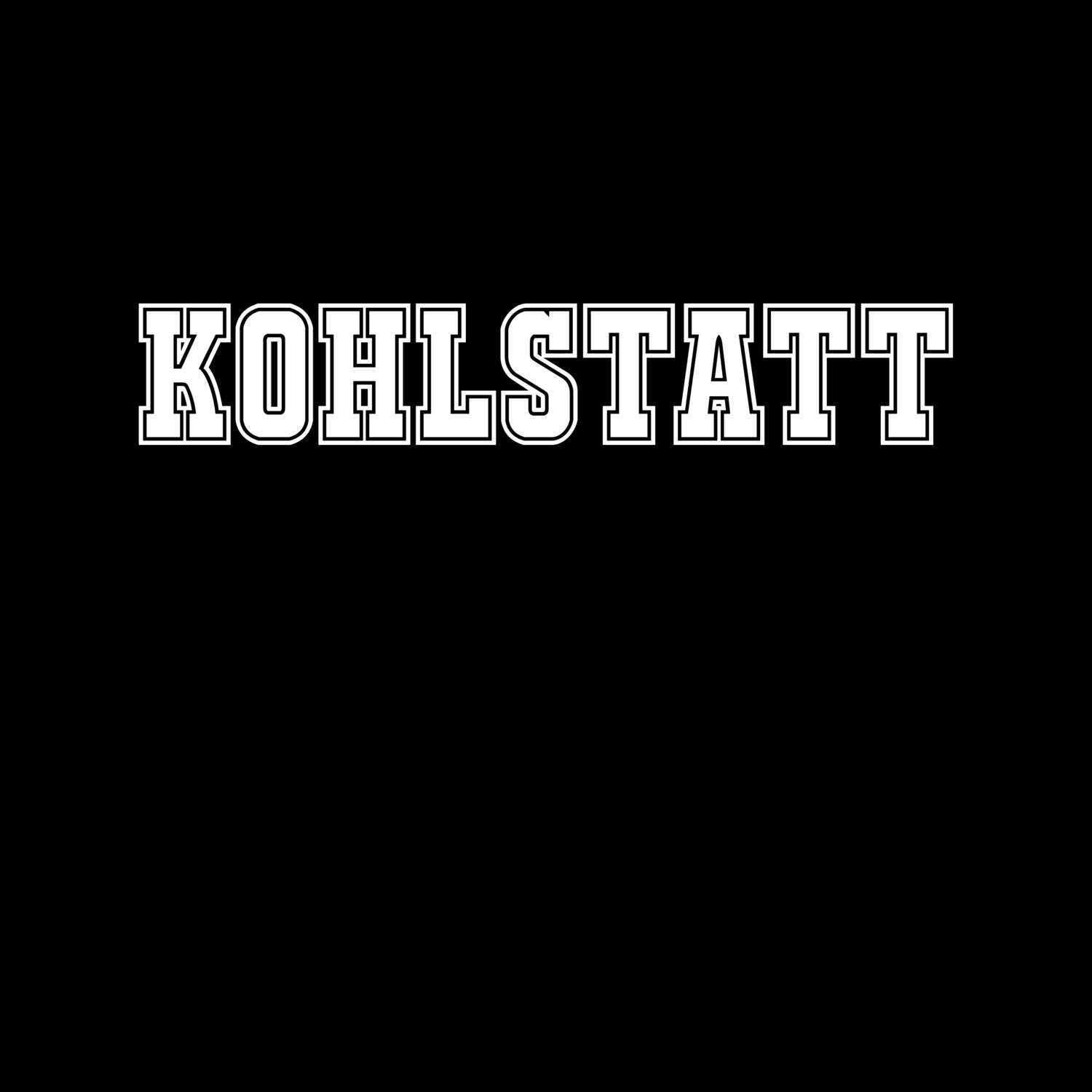 Kohlstatt T-Shirt »Classic«