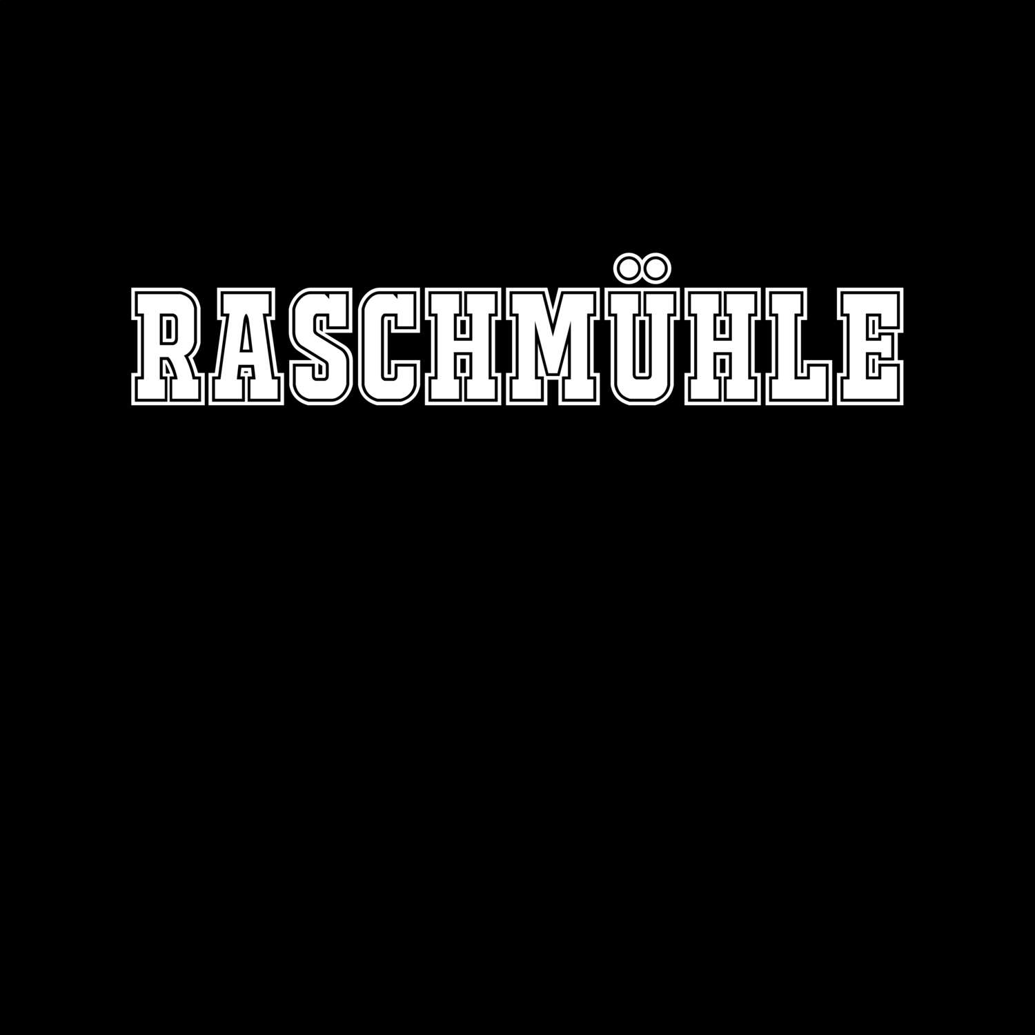 Raschmühle T-Shirt »Classic«