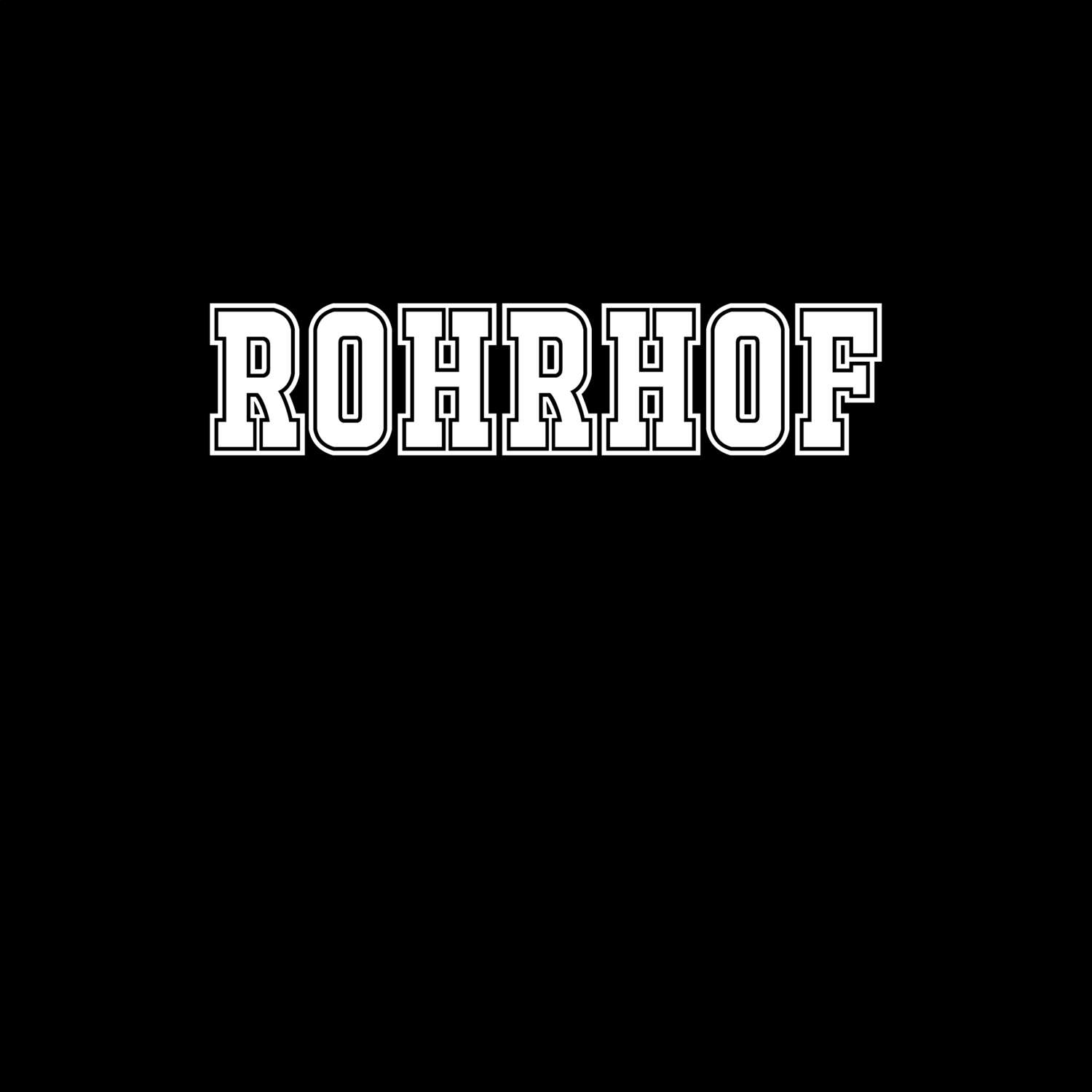 Rohrhof T-Shirt »Classic«